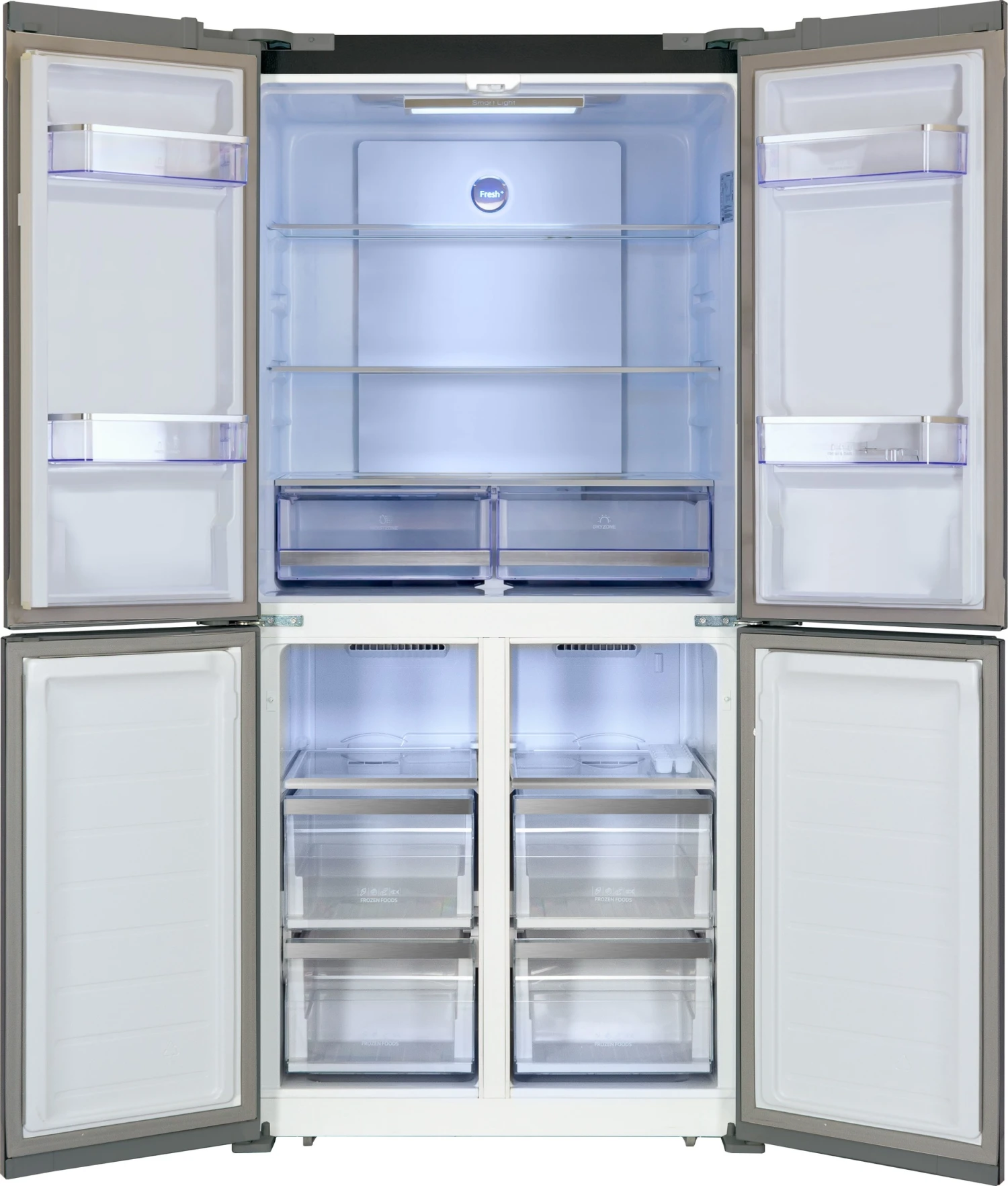  Холодильник HIBERG RFQ-490DX NFGB Inverter