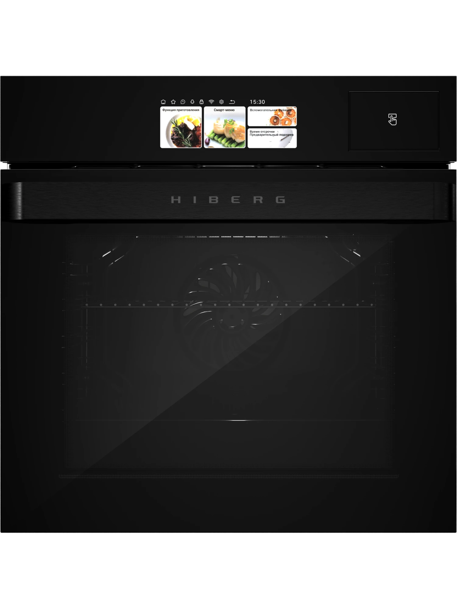 Духовой шкаф HIBERG S-VM 6615 B i-SMART