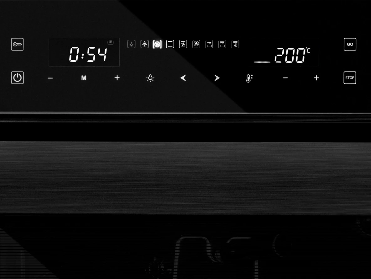 Преимущество Духовой шкаф HIBERG VM 6192 B - Электронное управление