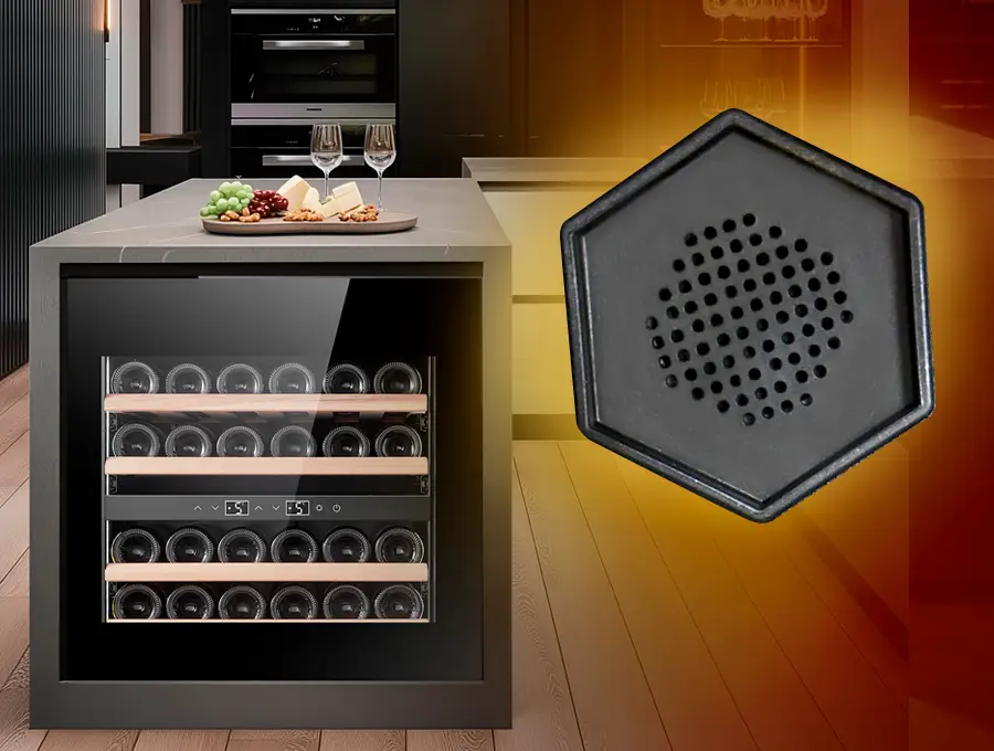 Преимущество Встраиваемый винный шкаф HIBERG ROYAL W 60 - Чистый воздух для безупречного букета вкуса