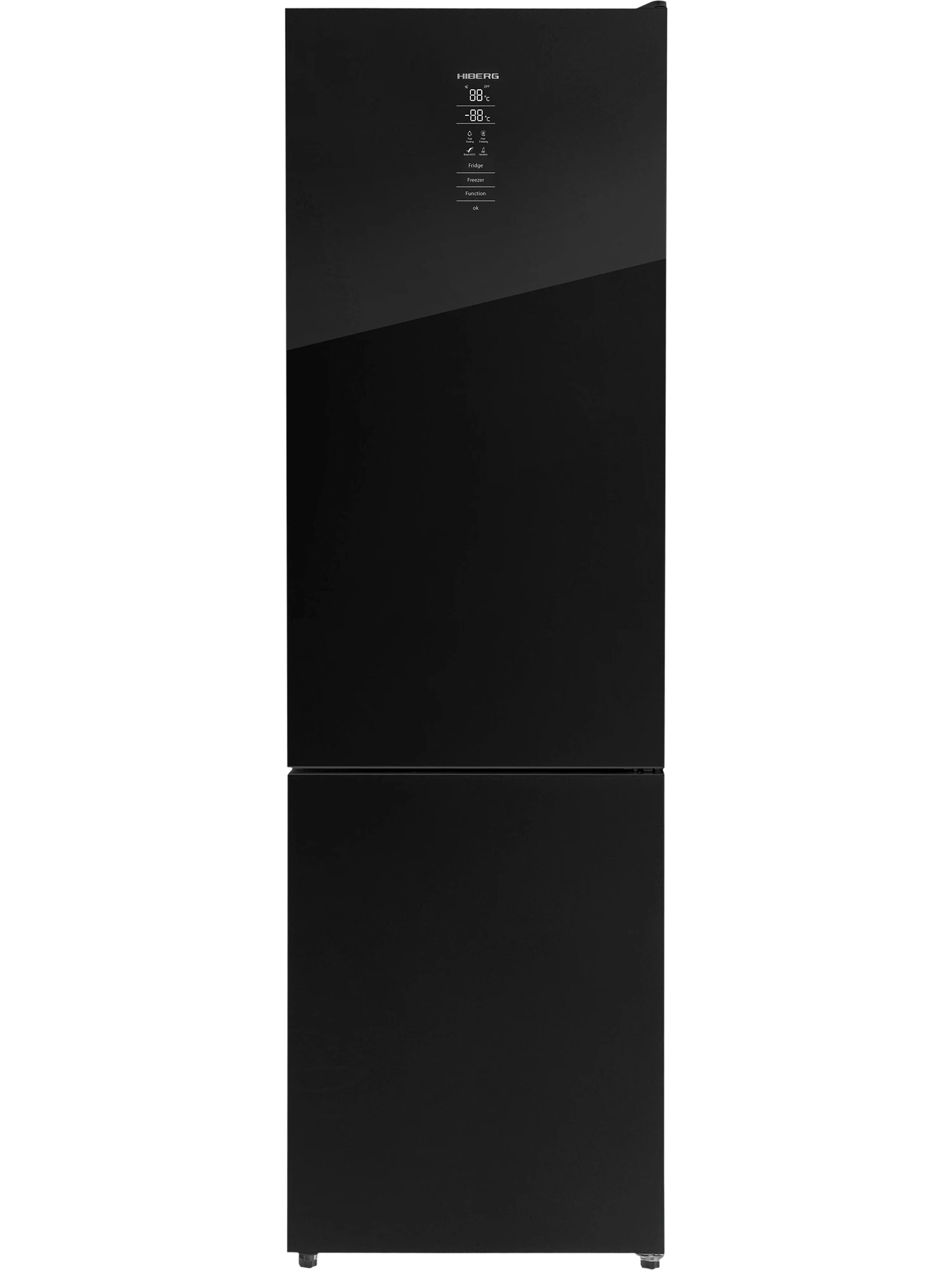 Холодильник HIBERG RFC-400DX NFGB inverter