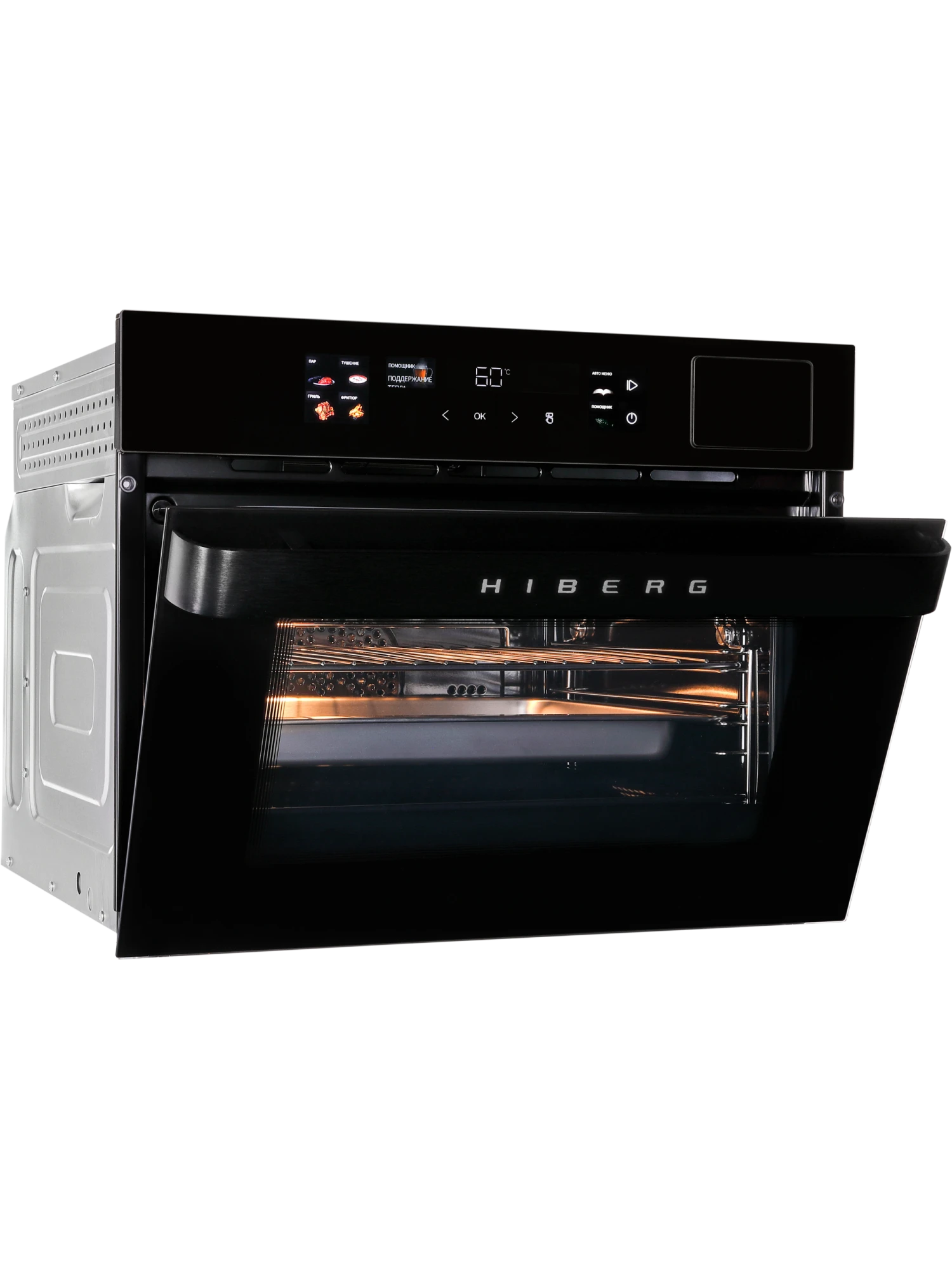  Духовой шкаф HIBERG S-VMF 5515 B SMART