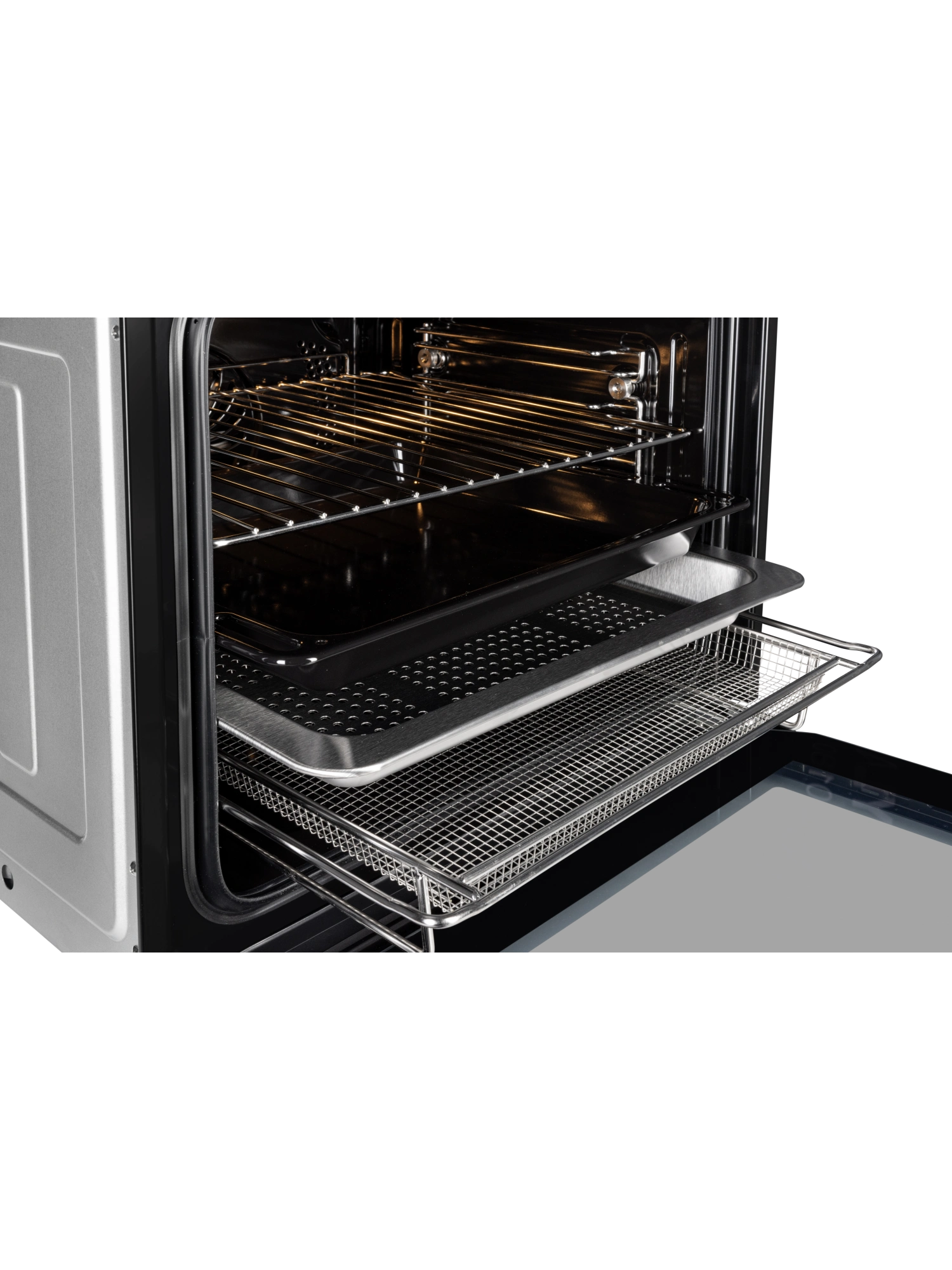  Духовой шкаф HIBERG S-VM 6415 W SMART