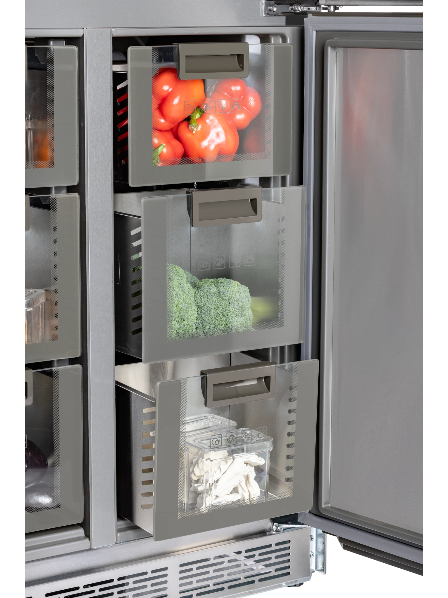  Встраиваемый холодильник HIBERG i-RFQB 550 NFG