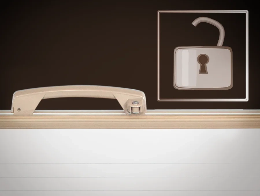 Преимущество Морозильник HIBERG PF 32L4 NFG - LED-подсветка и ручка со встроенным замком