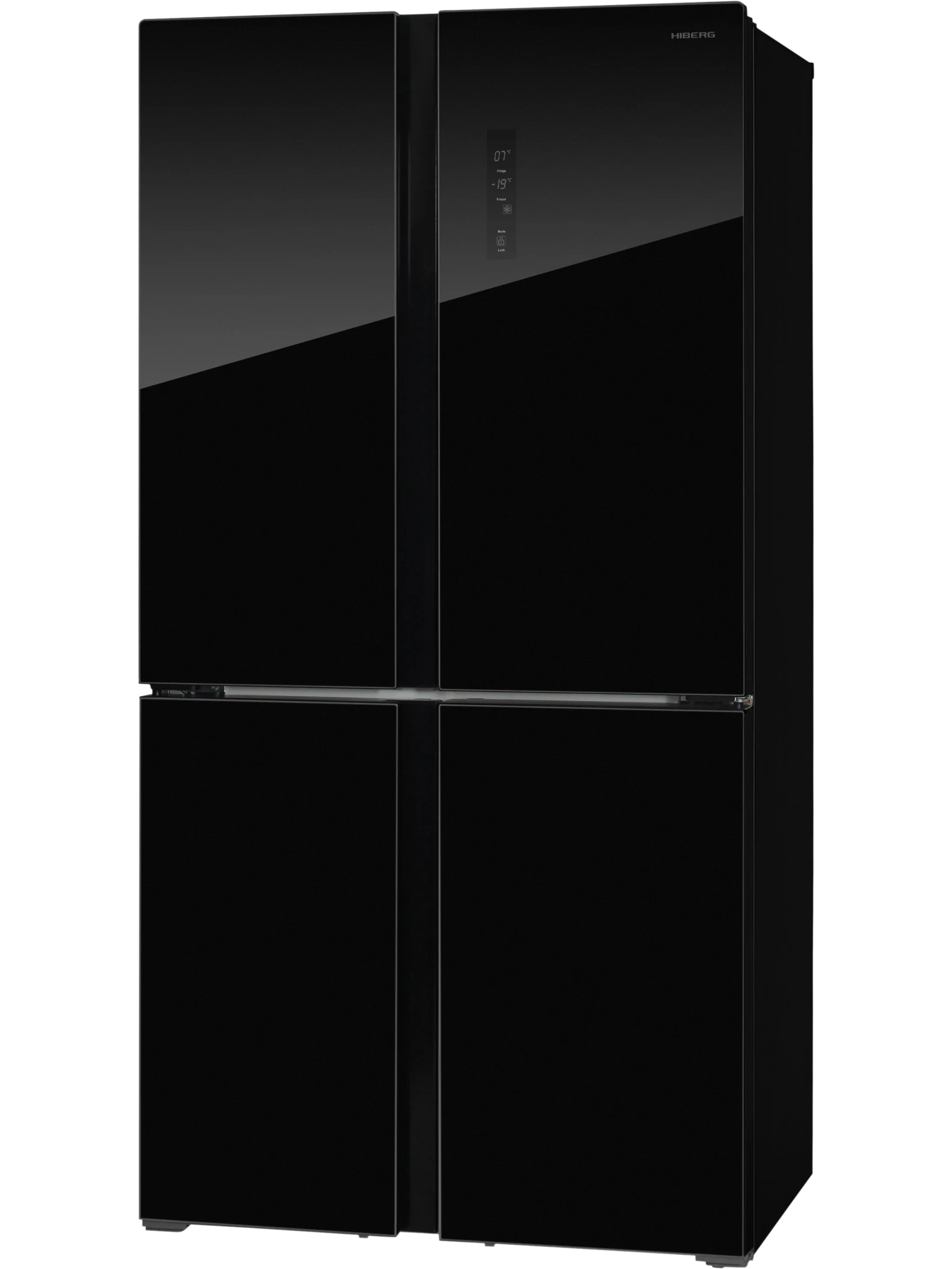  Холодильник HIBERG RFQ-555DX NFGB Inverter