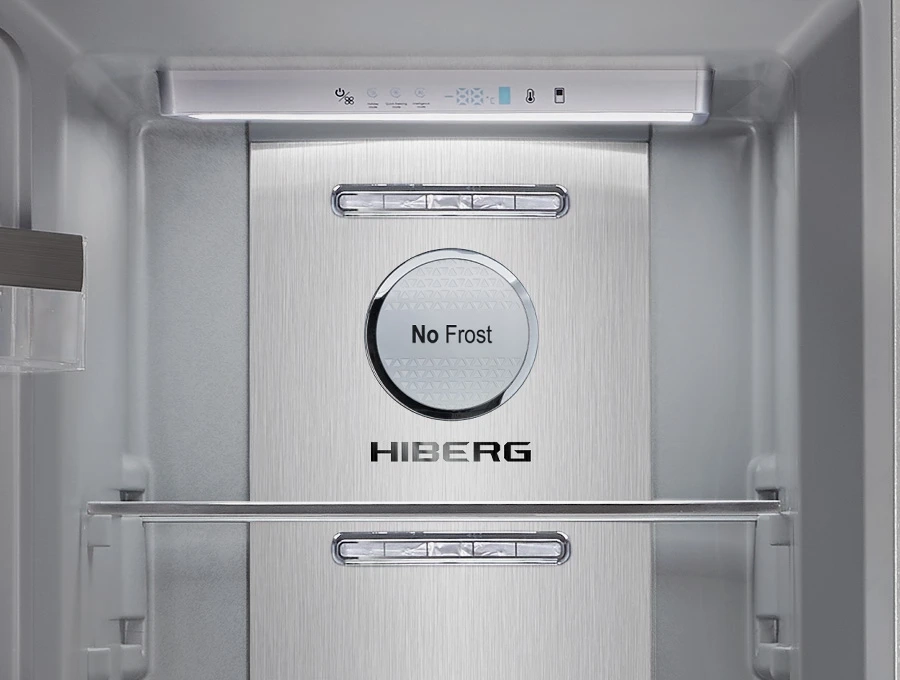Преимущество Встраиваемый морозильник HIBERG i-FRB 35 NF - Metal Cooling