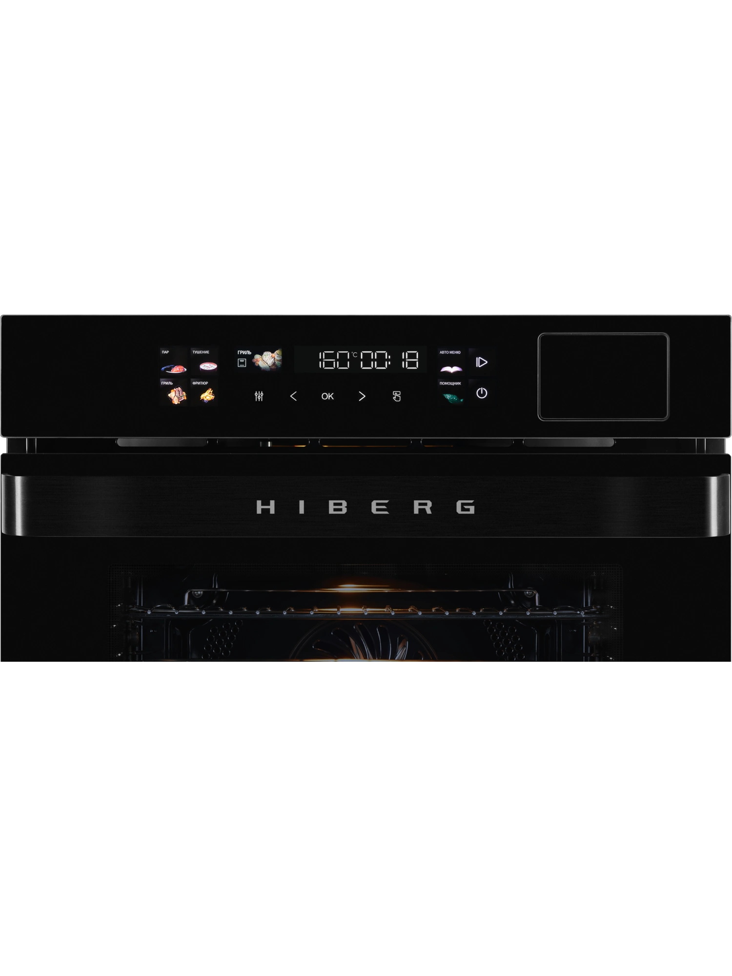  Духовой шкаф HIBERG S-VMF 6515 B SMART