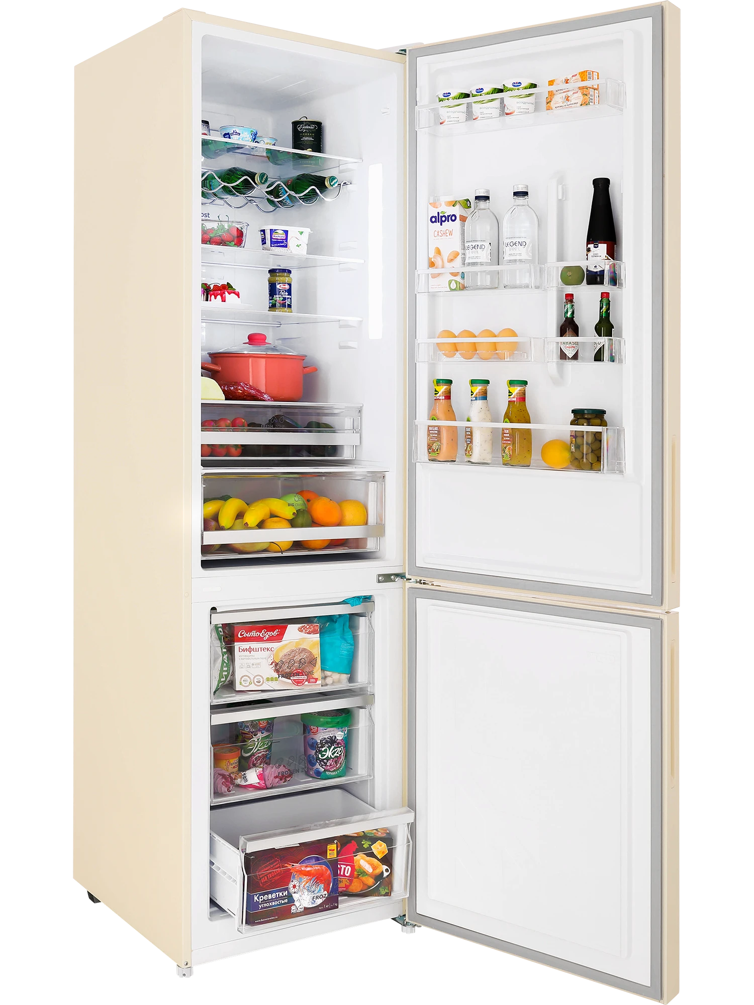  Холодильник HIBERG RFC-400DX NFGY inverter