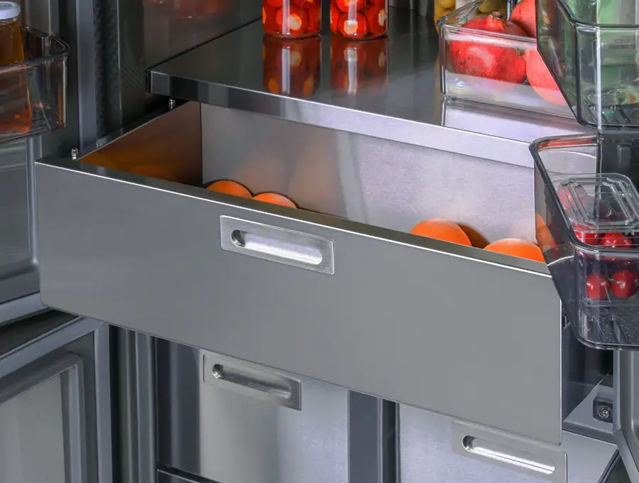 Преимущество Встраиваемый холодильник HIBERG i-RFQB 550 NFG - Внутренняя эргономика