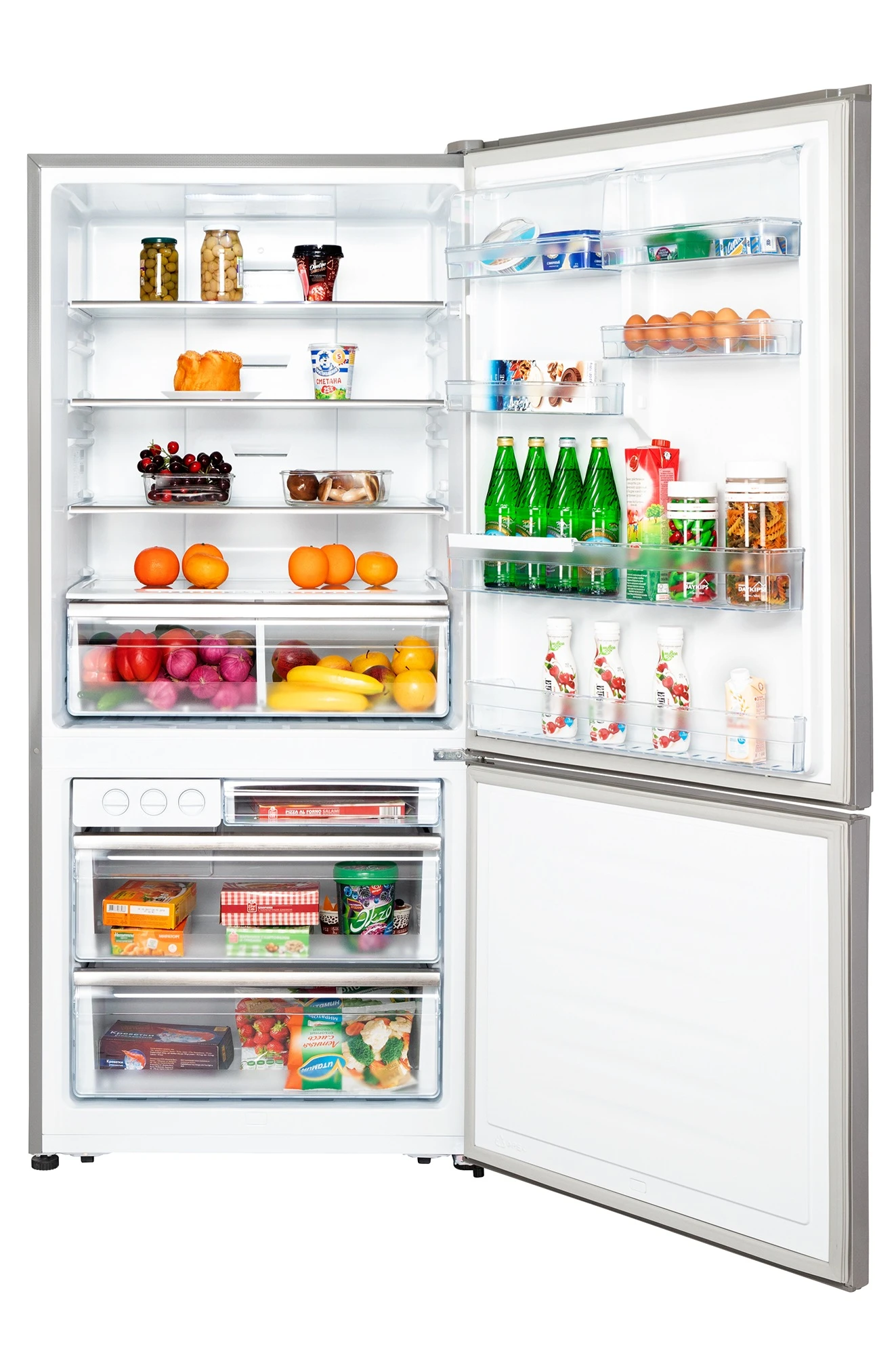  Холодильник HIBERG RFC-60DX NFX