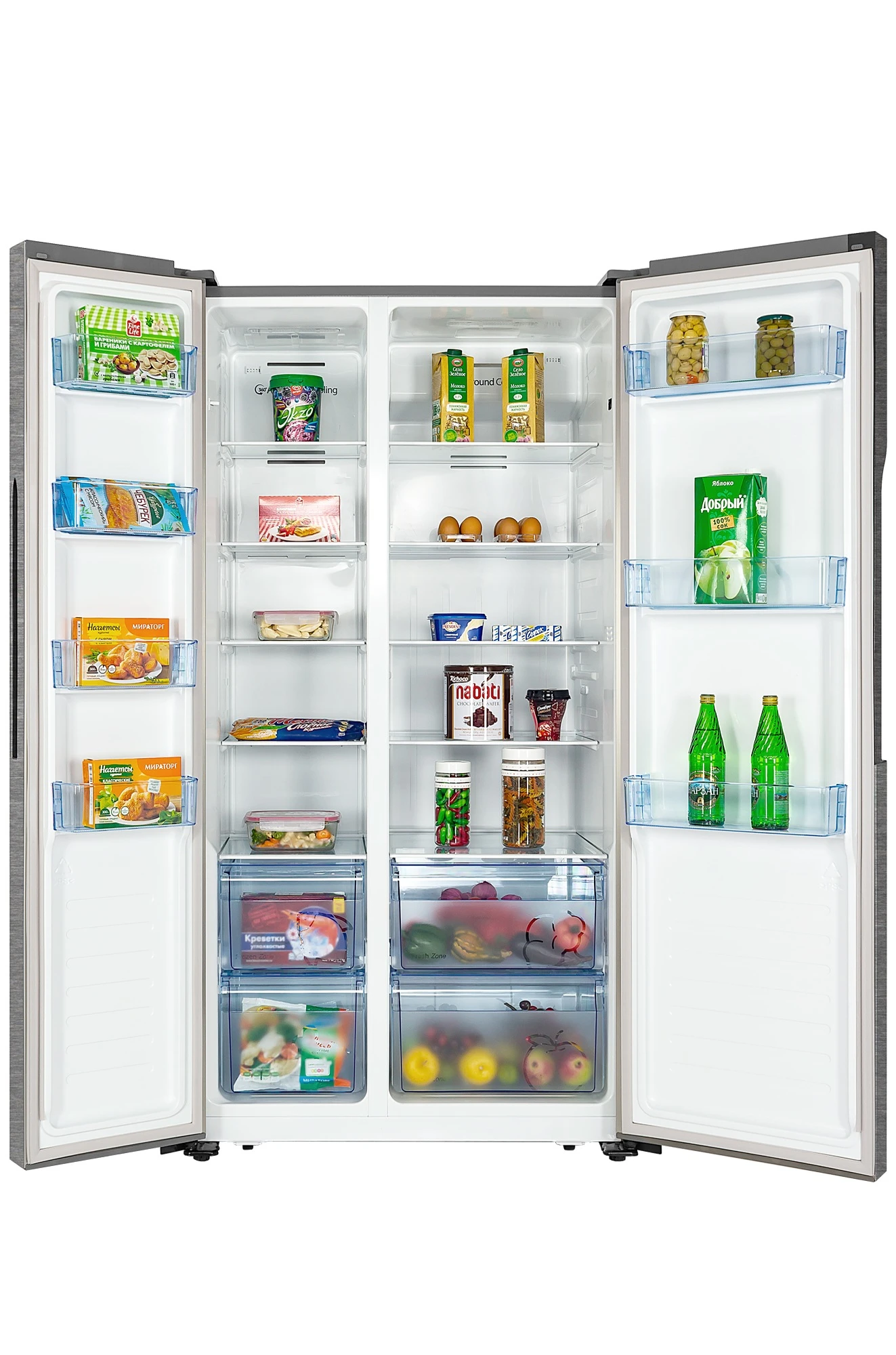  Холодильник HIBERG RFS-67D NFS