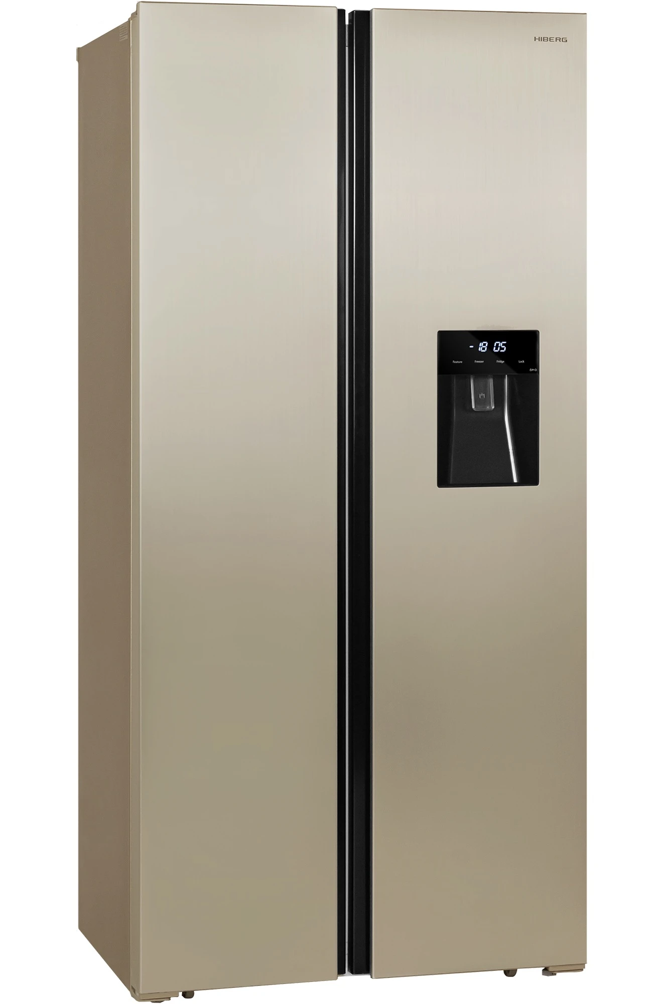  Холодильник HIBERG RFS-484DX NFY