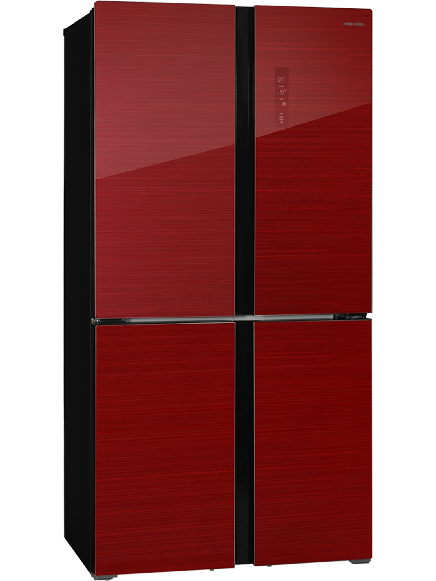  Холодильник HIBERG RFQ-500DX NFGR Inverter