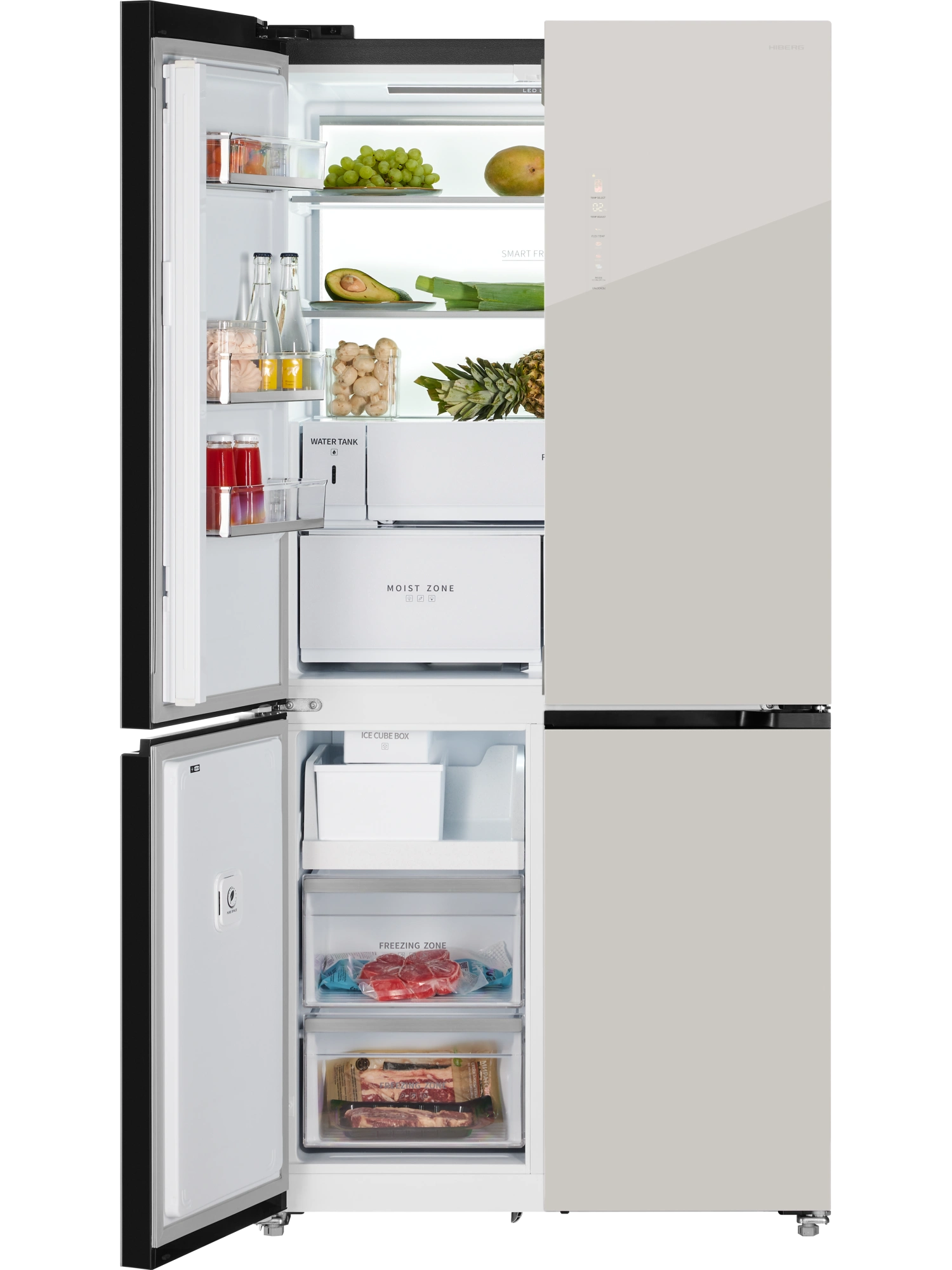  Холодильник HIBERG i-RFQ 705G Y