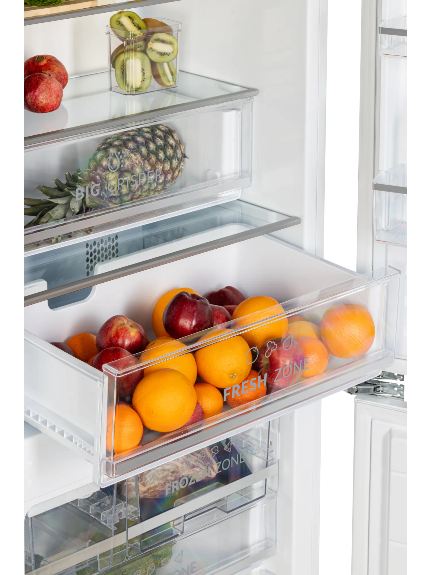  Встраиваемый холодильник HIBERG i-RFCB 520F NFW