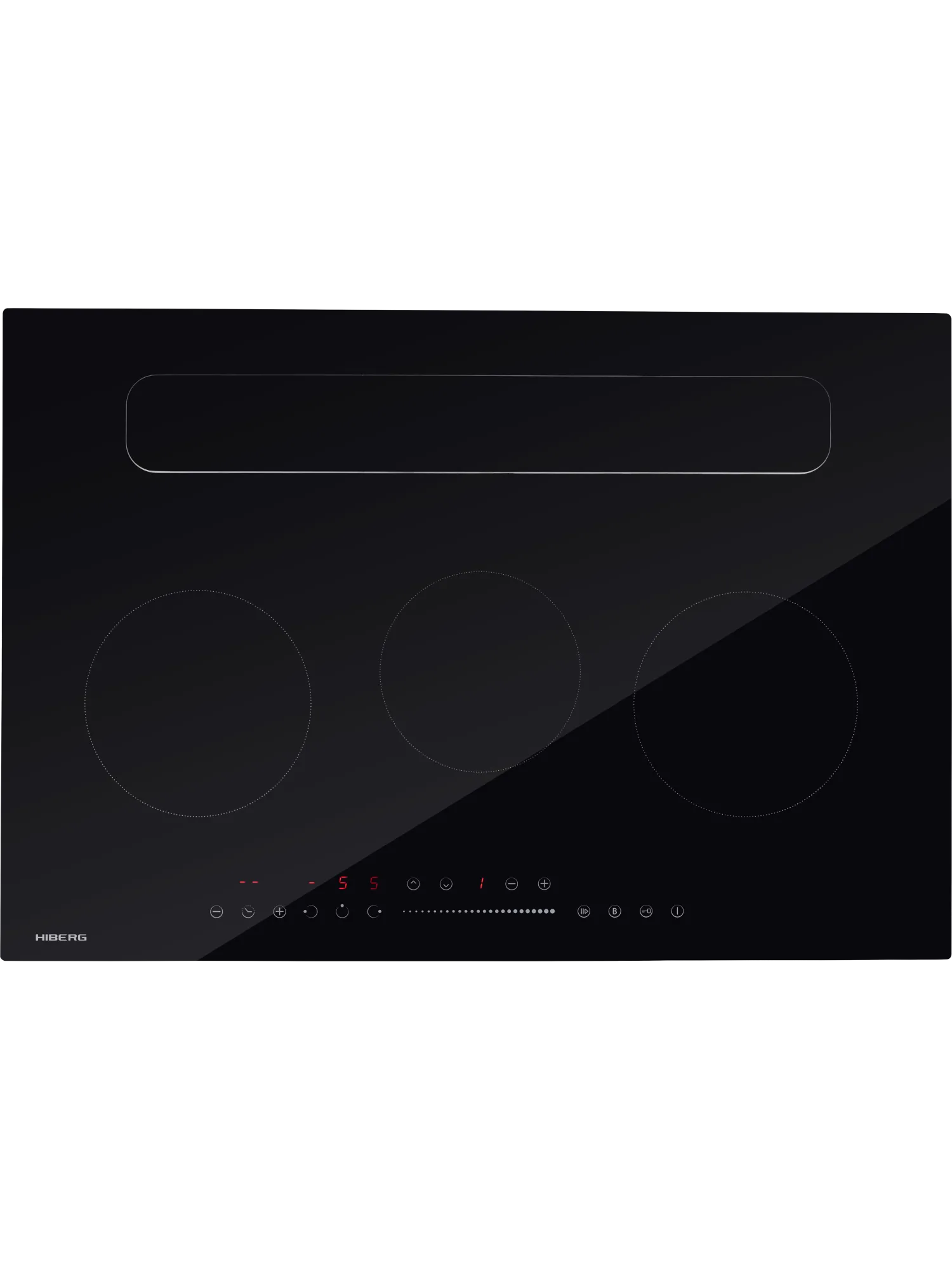 Индукционная варочная поверхность с вытяжкой HIBERG i7-VM7 B