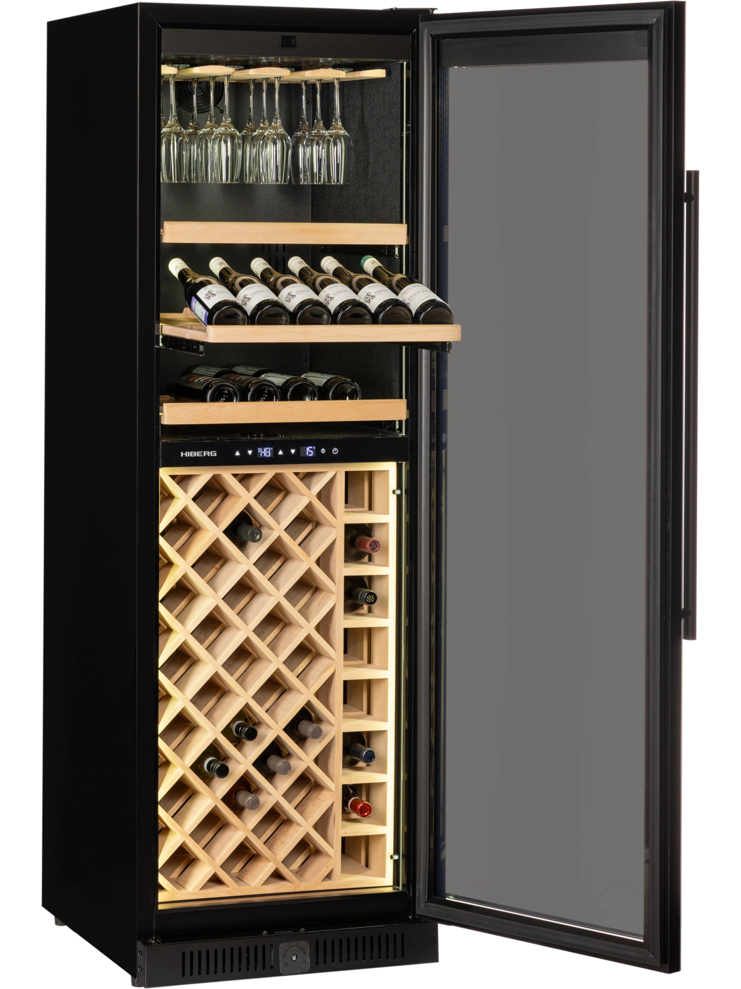  Встраиваемый винный шкаф HIBERG ROYAL WX 190