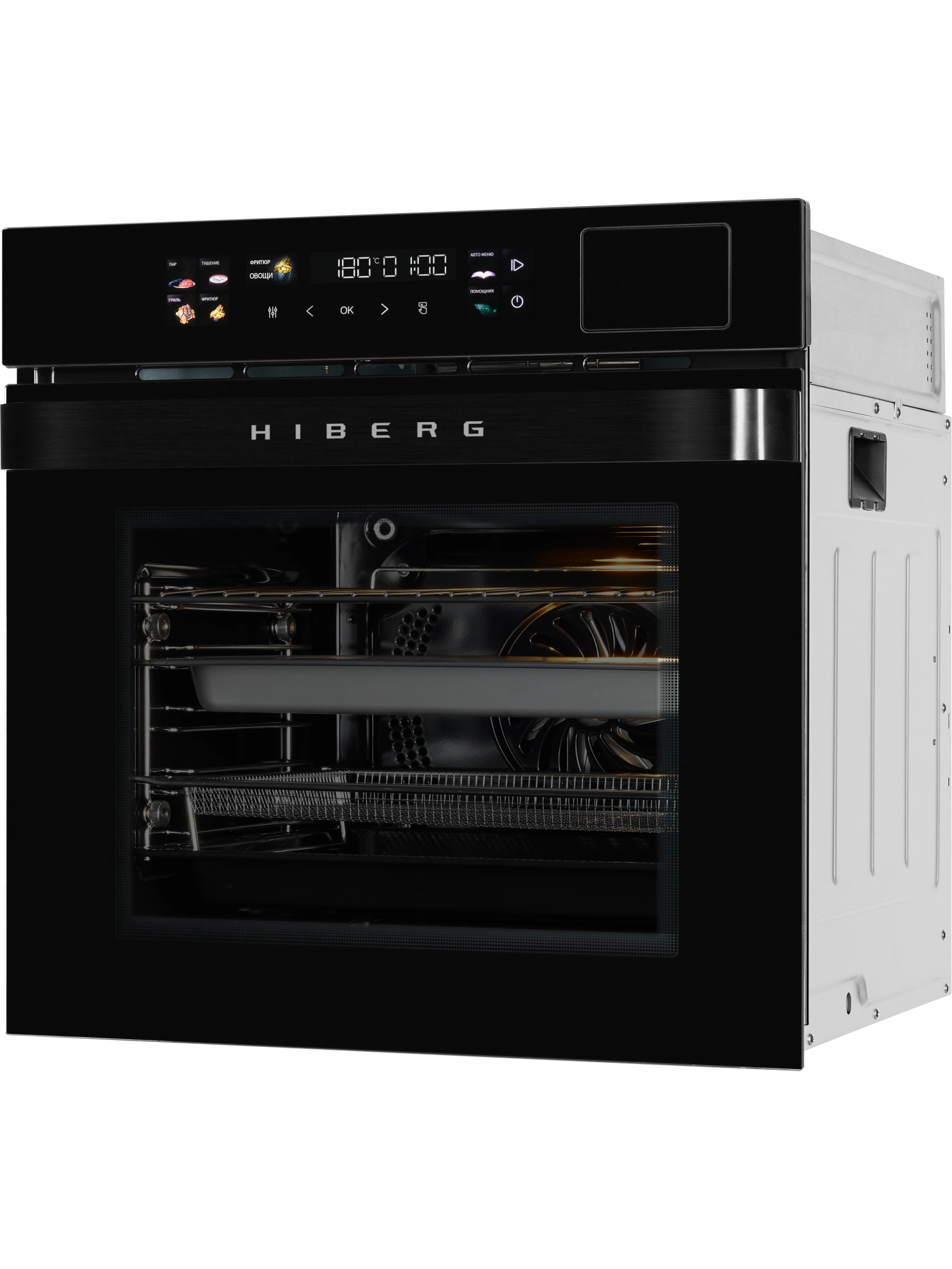  Духовой шкаф HIBERG S-VMF 6515 B SMART