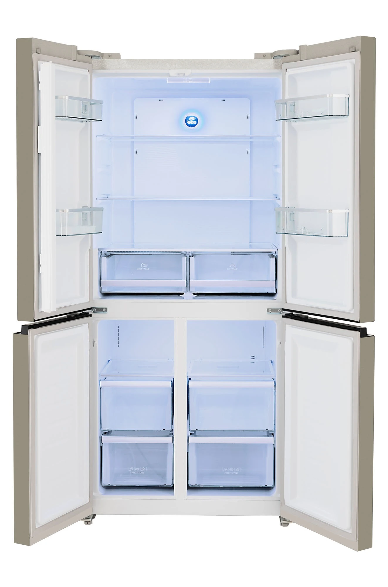  Холодильник HIBERG RFQ-490DX NFH Inverter