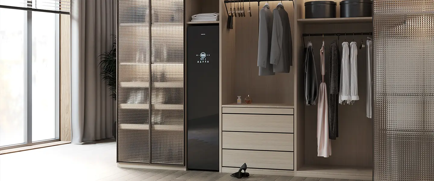 Паровой шкаф HIBERG SD 5GB в интерьере