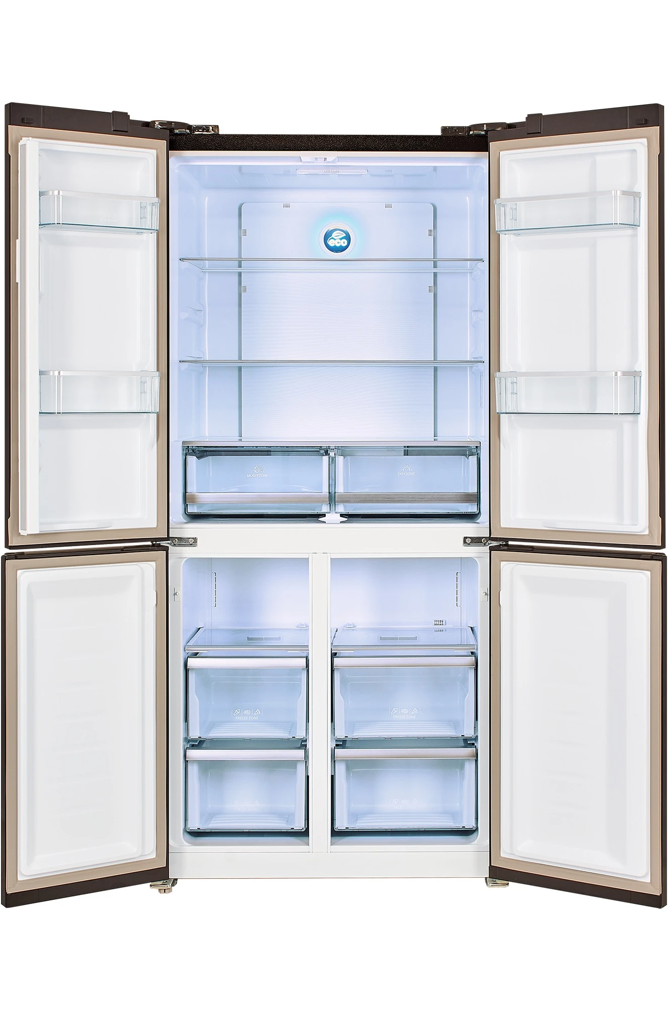  Холодильник HIBERG RFQ-490DX NFGQ Inverter