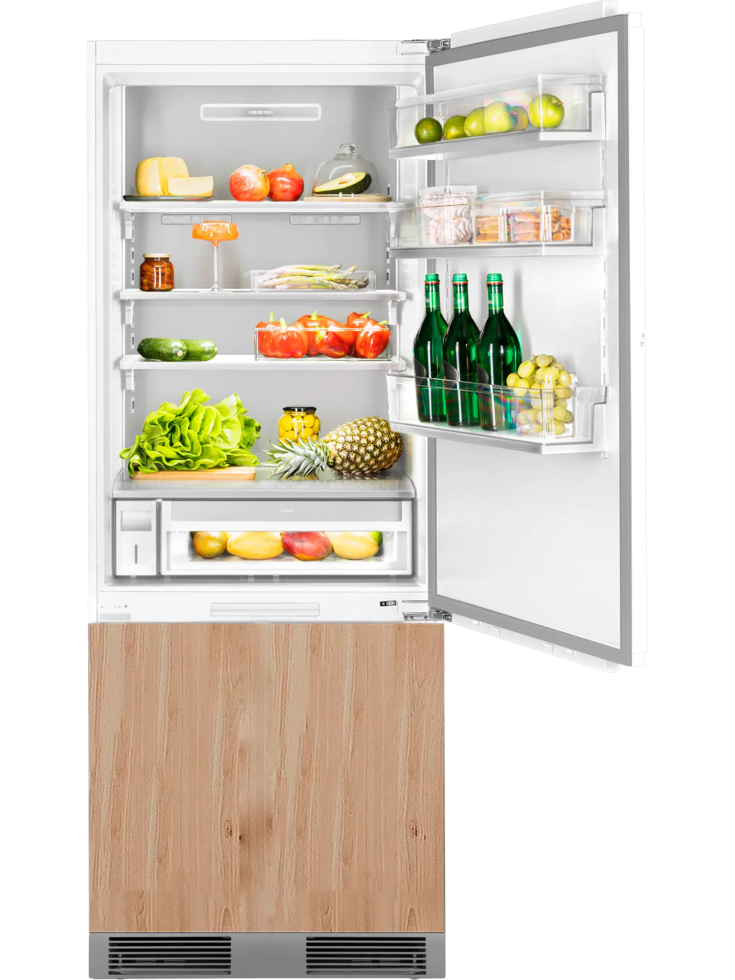 Встраиваемый холодильник HIBERG s-RFC 600 W