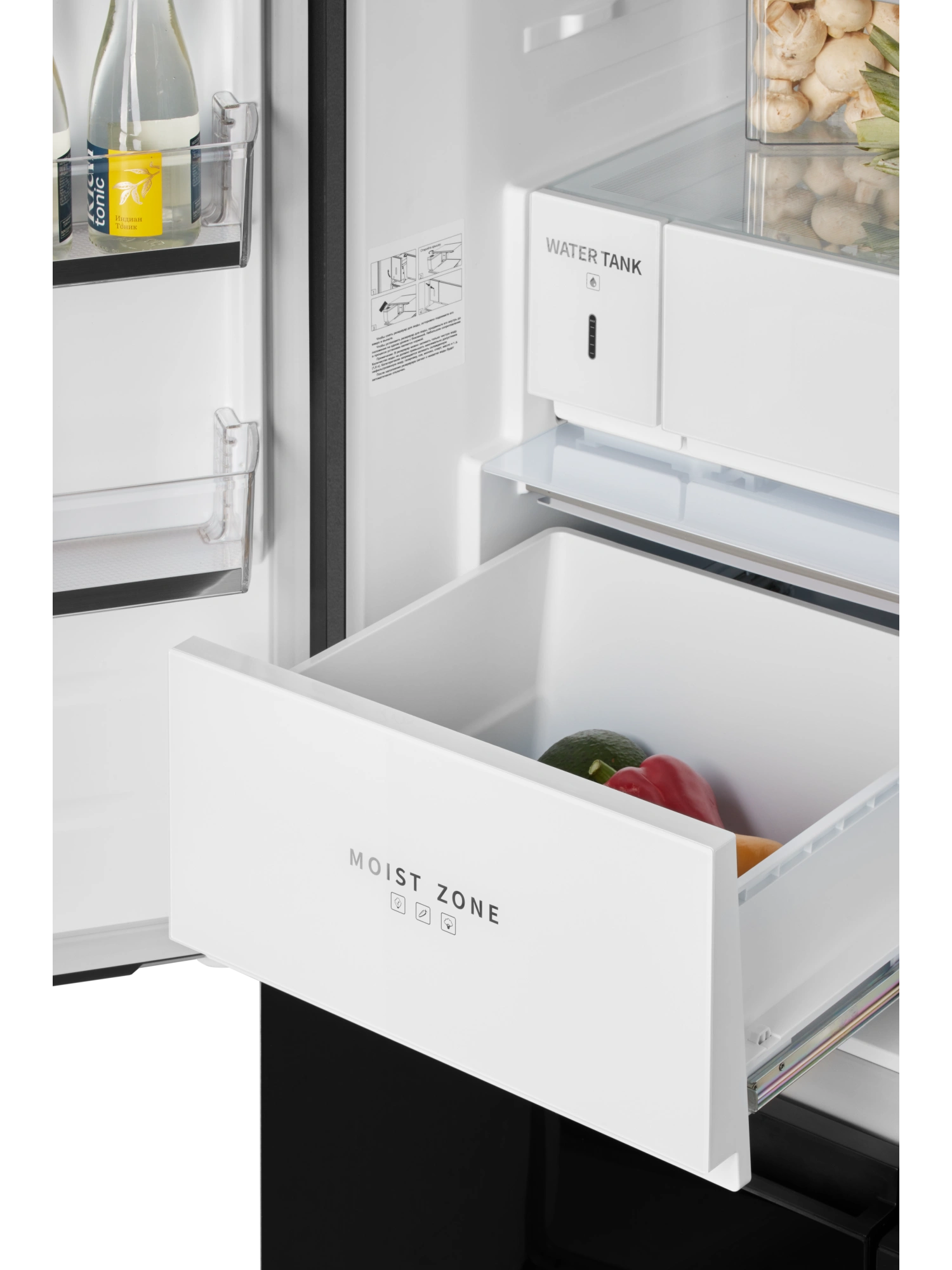  Холодильник HIBERG i-RFQ 705G B