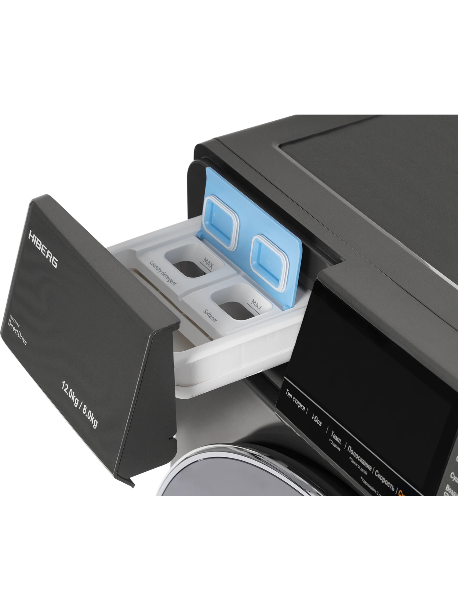  Стиральная машина с сушкой HIBERG i-DDQ6A - 12814 Sd