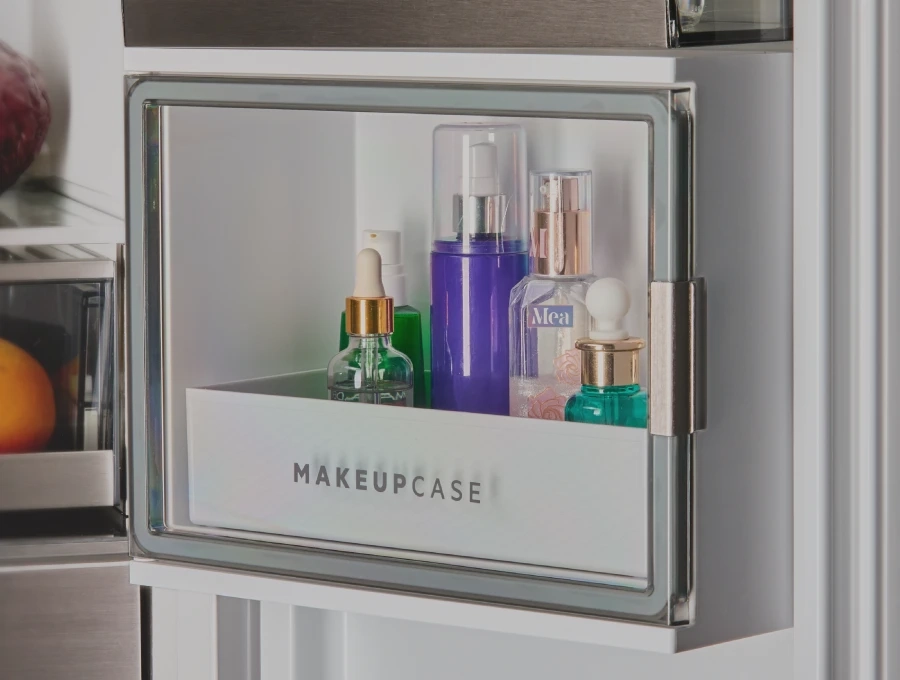 Преимущество Холодильник HIBERG RFQ 610G GS Inverter - MAKEUP CASE