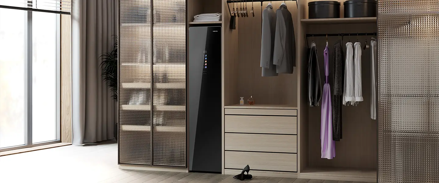 Паровой шкаф HIBERG SD 6GB в интерьере