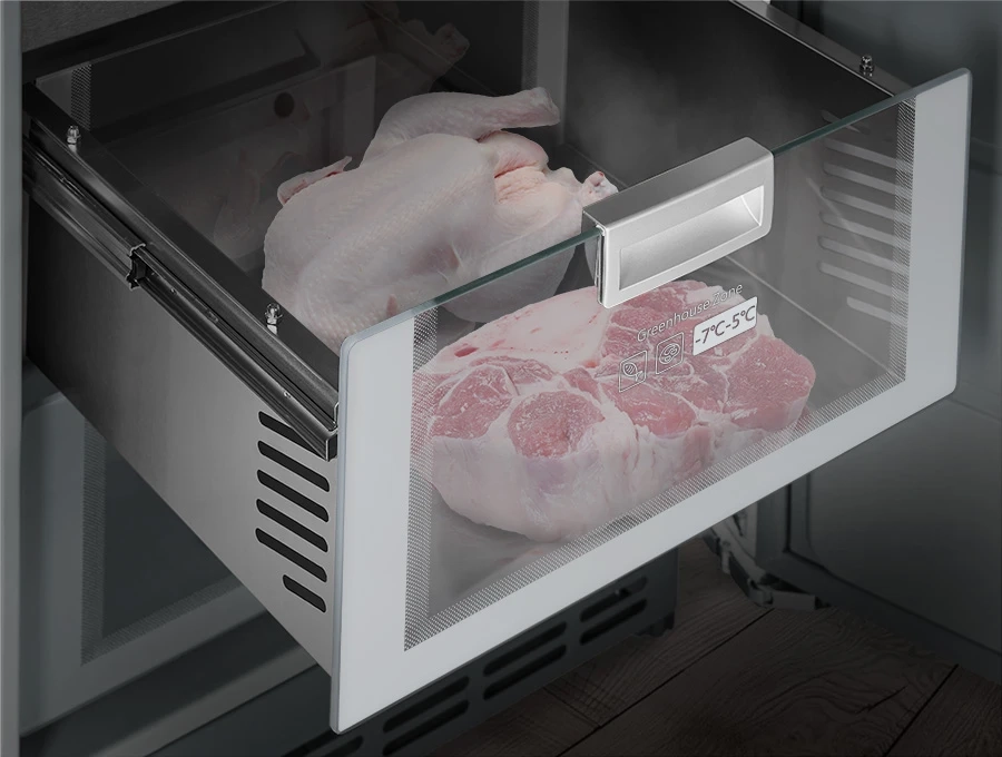 Преимущество Встраиваемый холодильник HIBERG i-RFB 35 NF - Режим быстрого охлаждения до -7°С