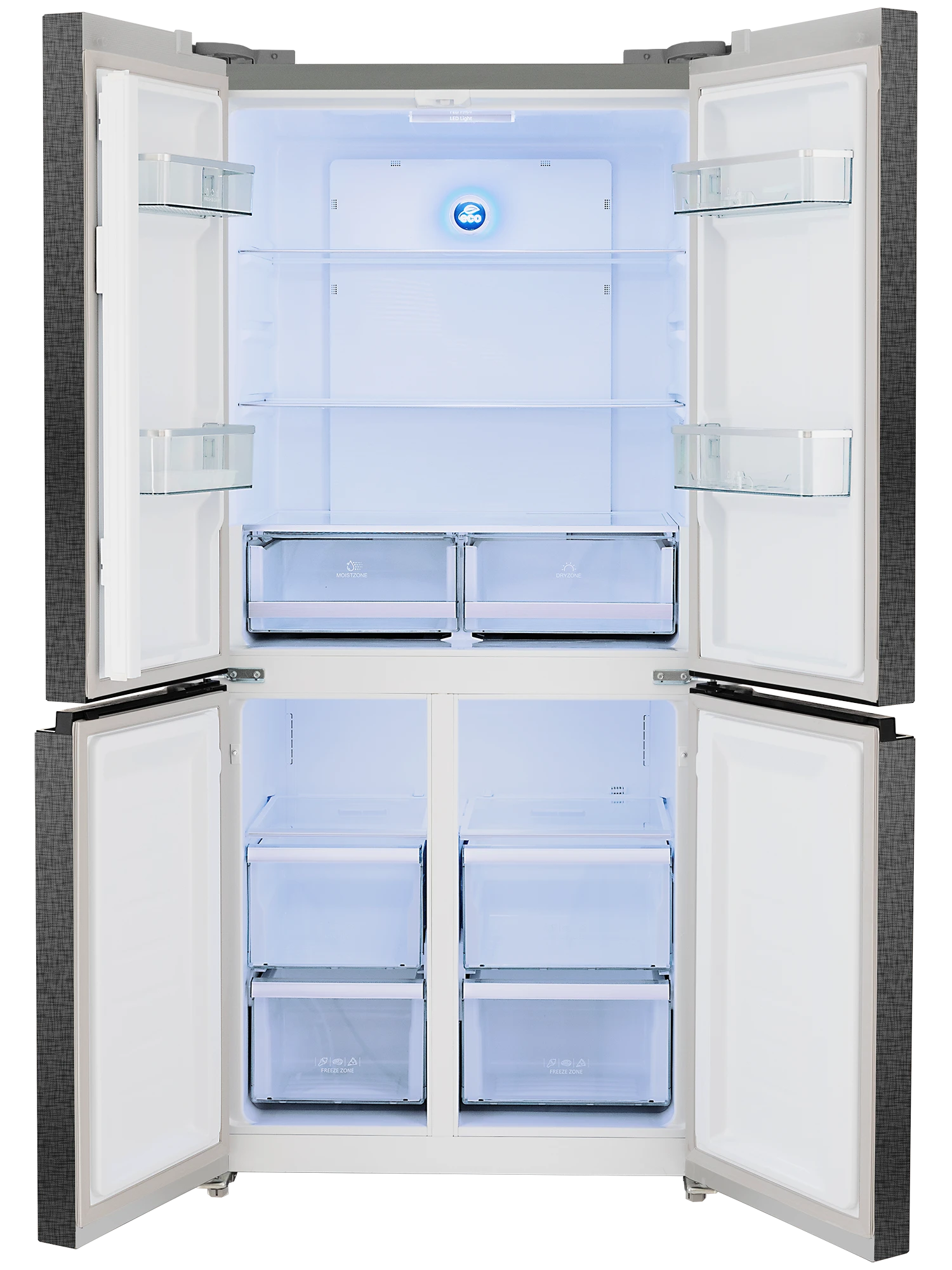  Холодильник HIBERG RFQ-490DX NFXq Inverter