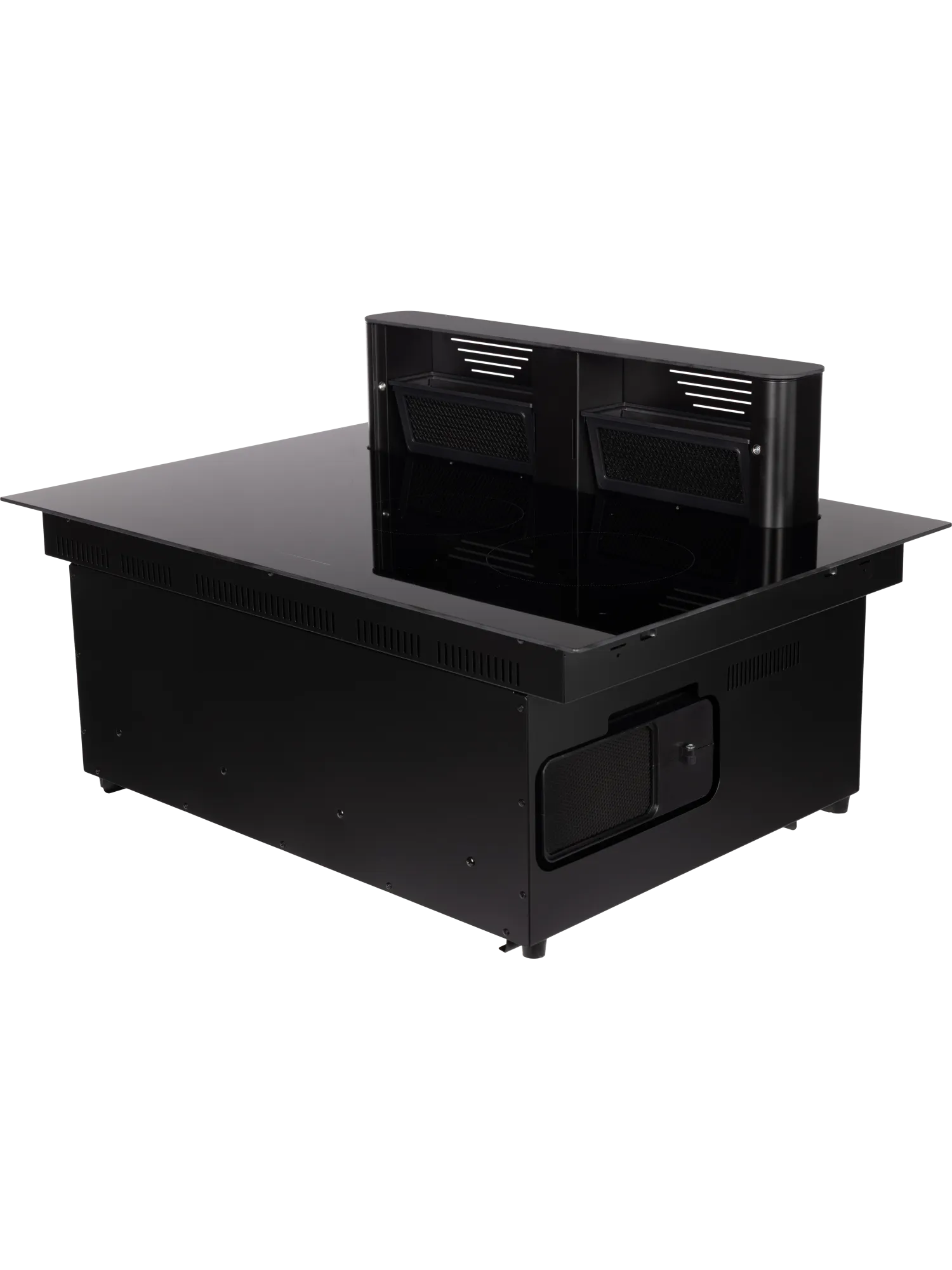  Индукционная варочная поверхность с вытяжкой HIBERG i7-VM7 B