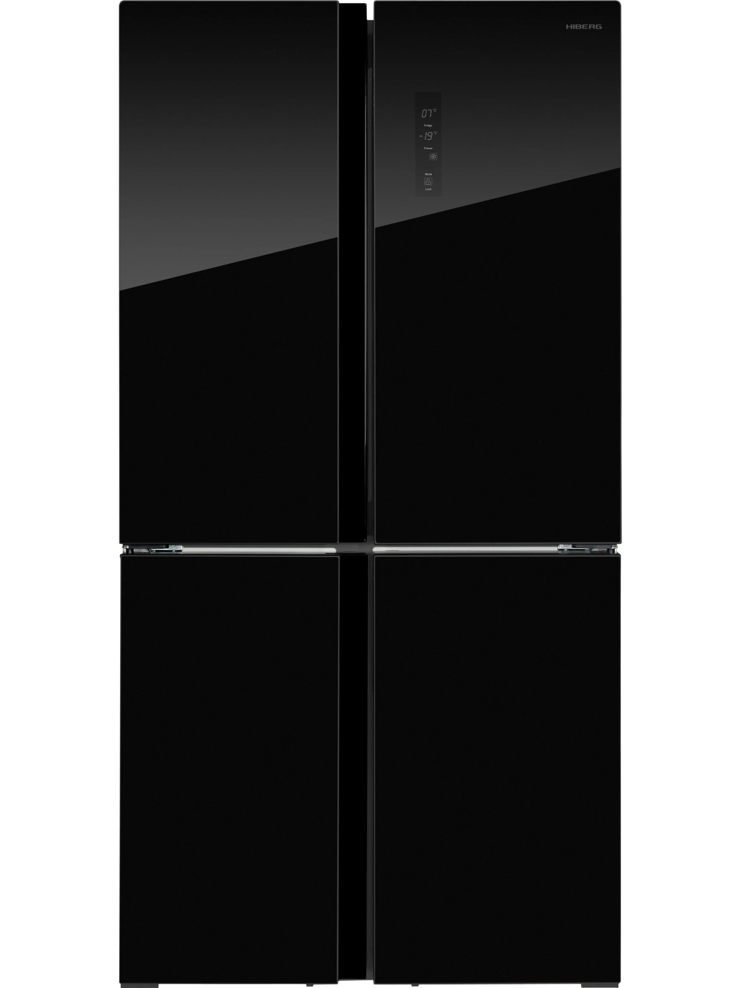 Холодильник HIBERG RFQ-555DX NFGB Inverter