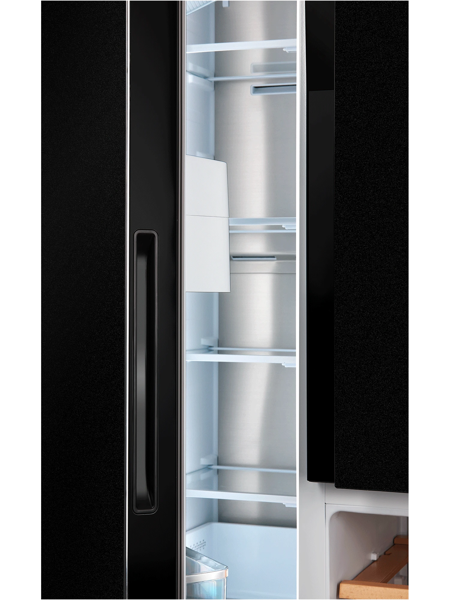  Холодильник HIBERG RFS-700DX NFGB Inverter Wine