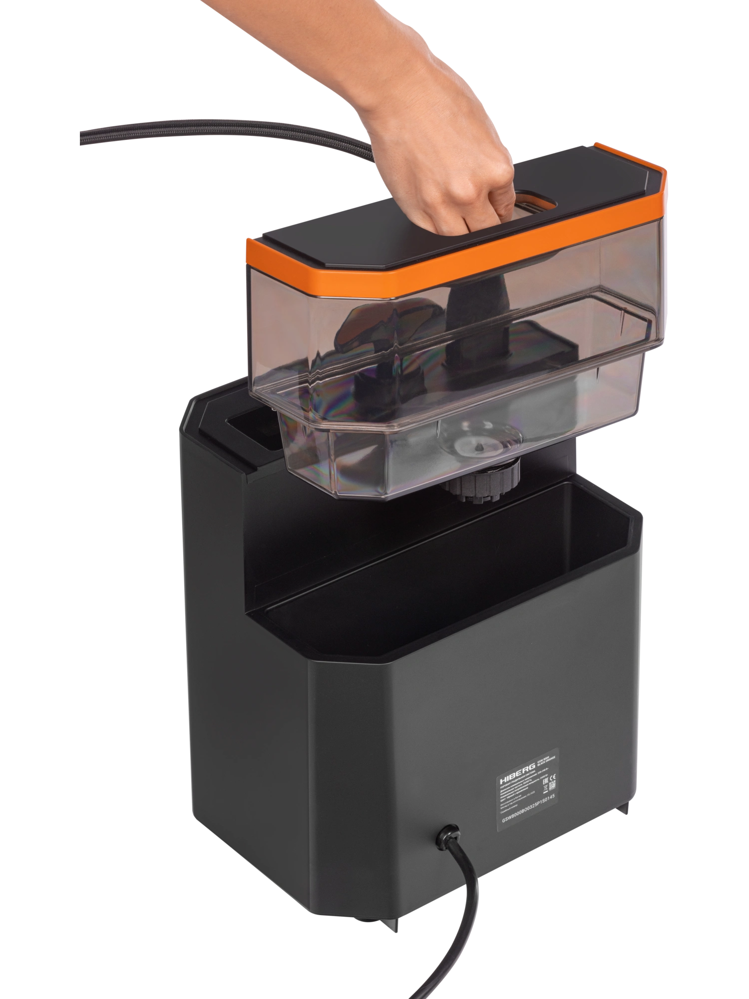  Паровая гладильная система HIBERG GSW 8000 BLACK ORANGE