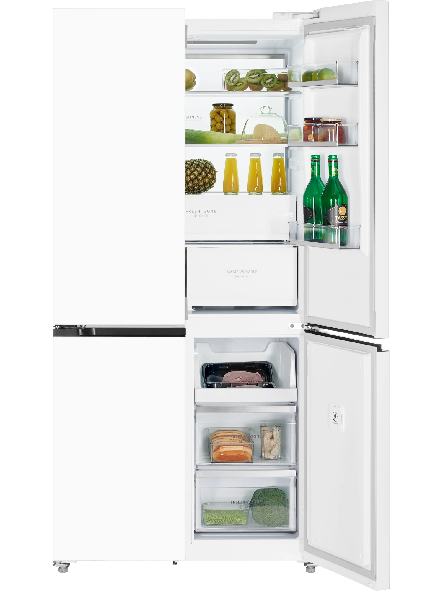  Холодильник HIBERG i-RFQ 705G W