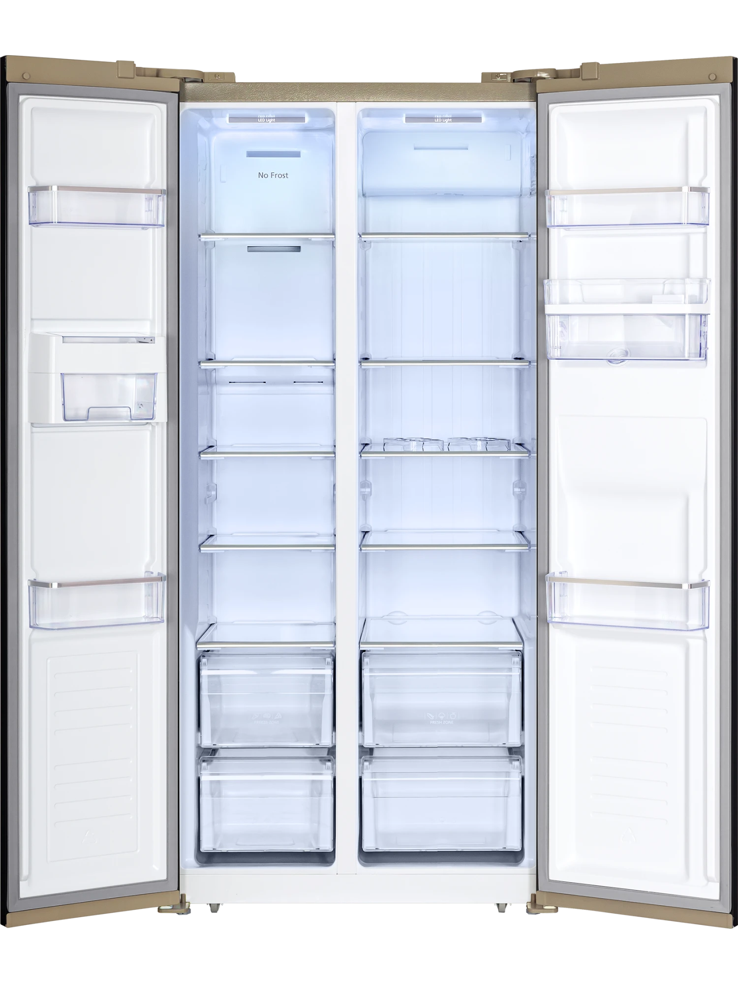  Холодильник HIBERG RFS-484DX NFH Invertrer