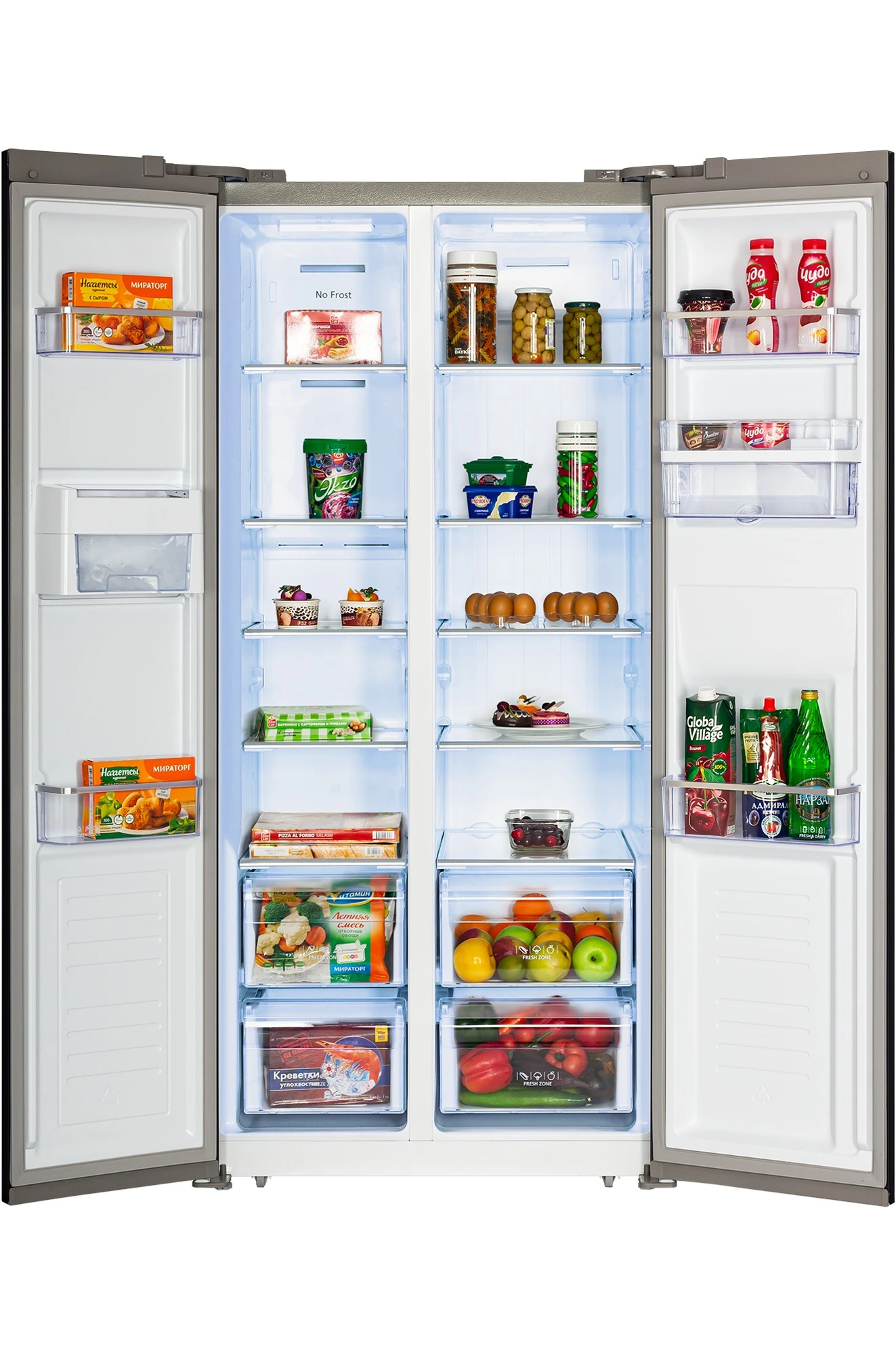  Холодильник HIBERG RFS-484DX NFXd