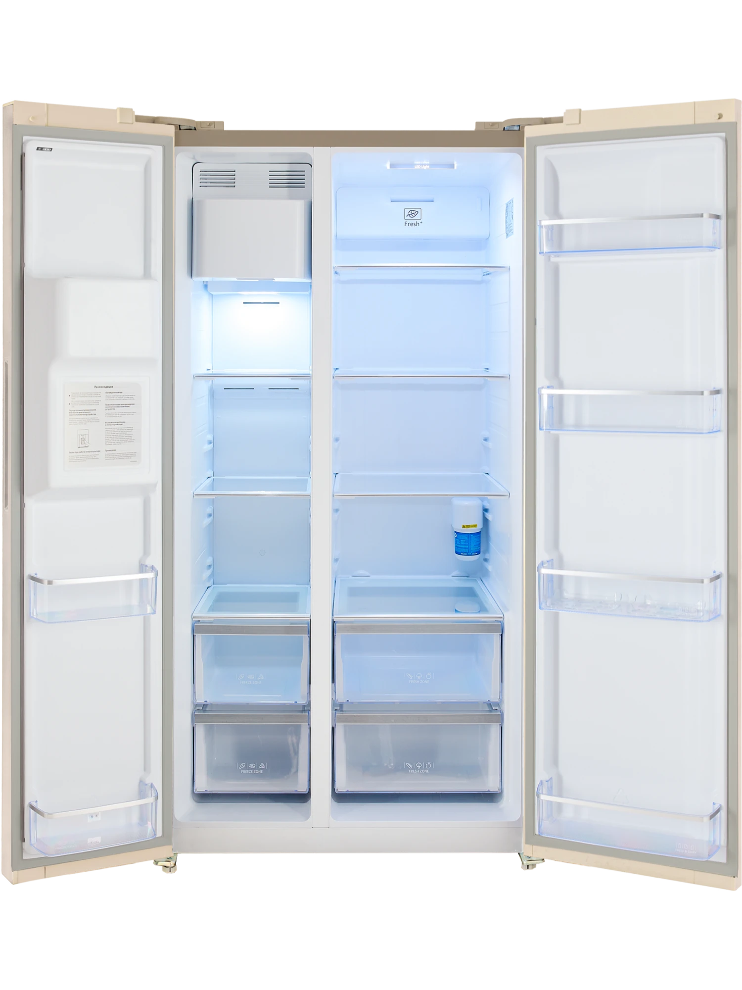  Холодильник HIBERG RFS-650DX NFGY Inverter