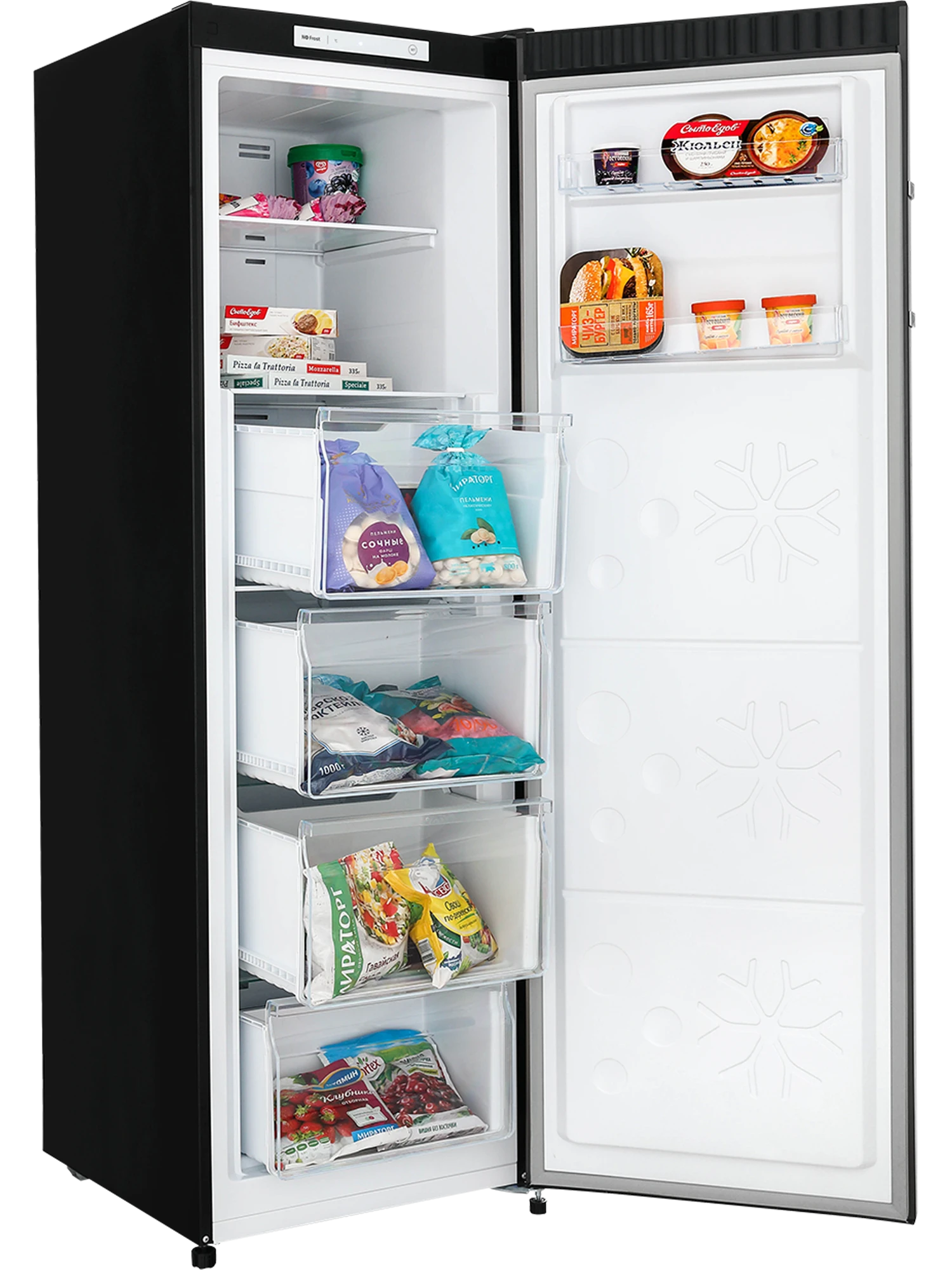  Морозильник HIBERG FR-26D NFXd