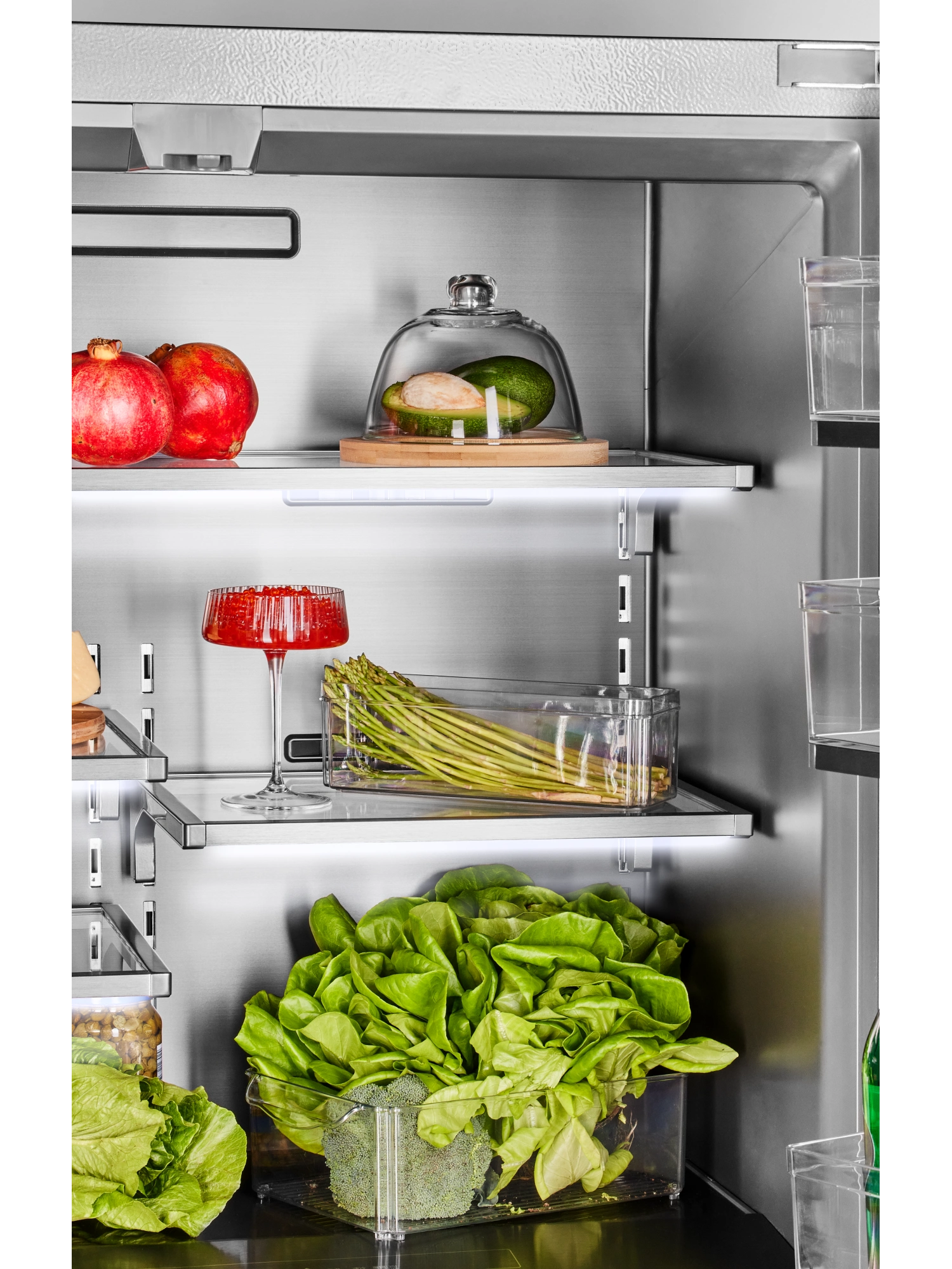  Встраиваемый холодильник HIBERG S-RFQ 800 B inverter