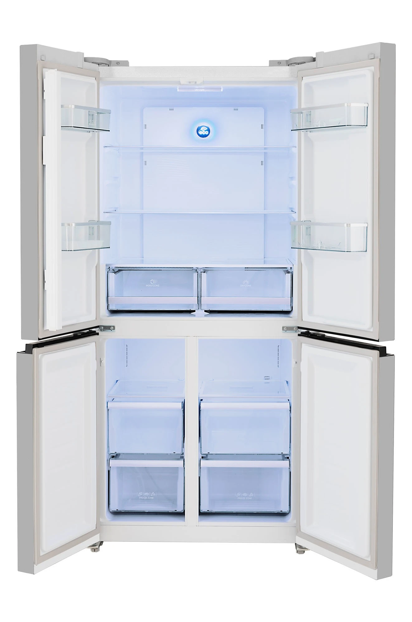  Холодильник HIBERG RFQ-490DX NFW Inverter