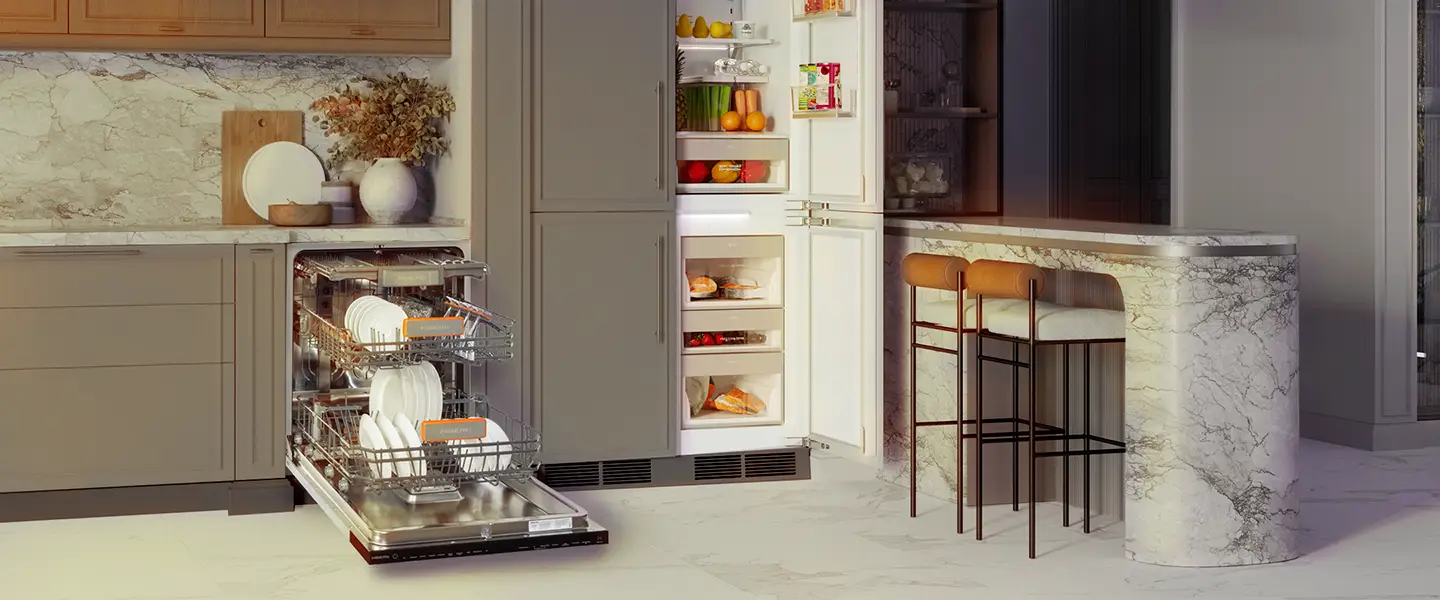 Встраиваемая посудомоечная машина HIBERG i-X 6916 в интерьере