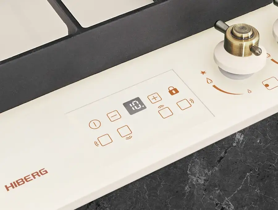 Преимущество Варочная поверхность HIBERG VM 4235 Y - Таймер отключения газа