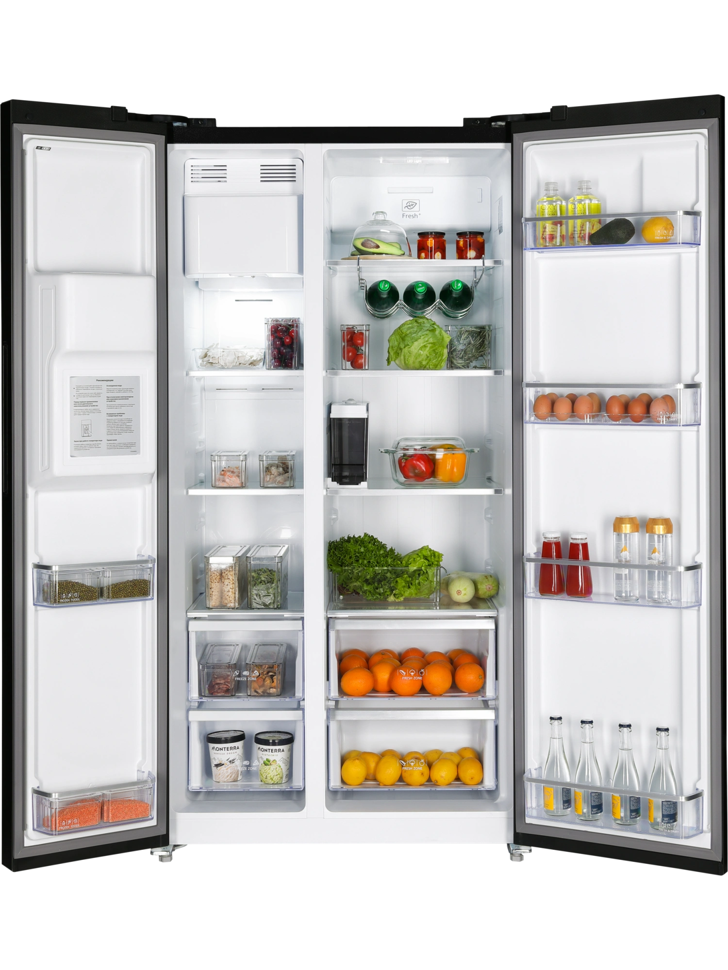  Холодильник HIBERG RFS-655DX NFB Inverter