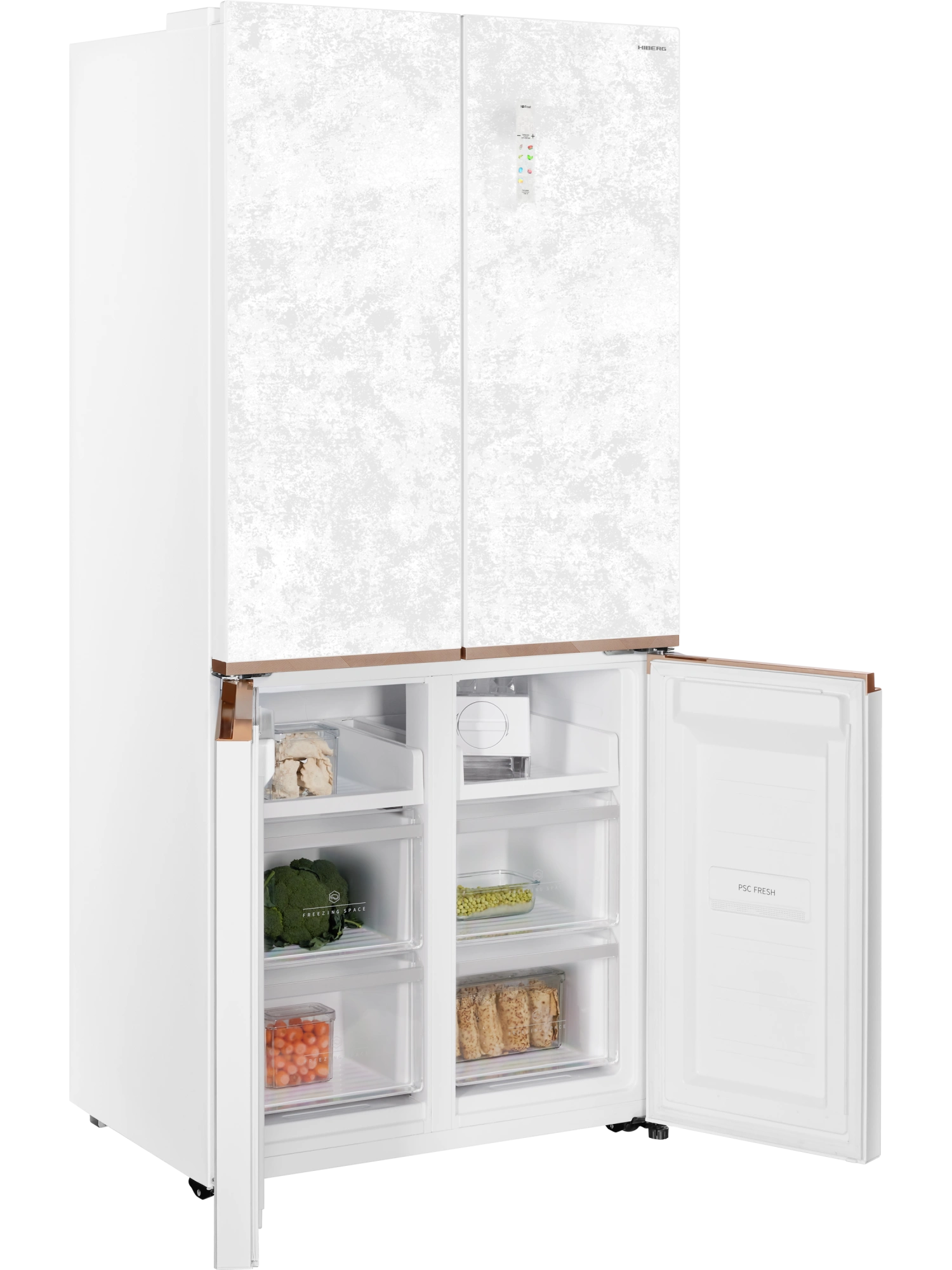  Холодильник HIBERG i-RFQ 630G WS