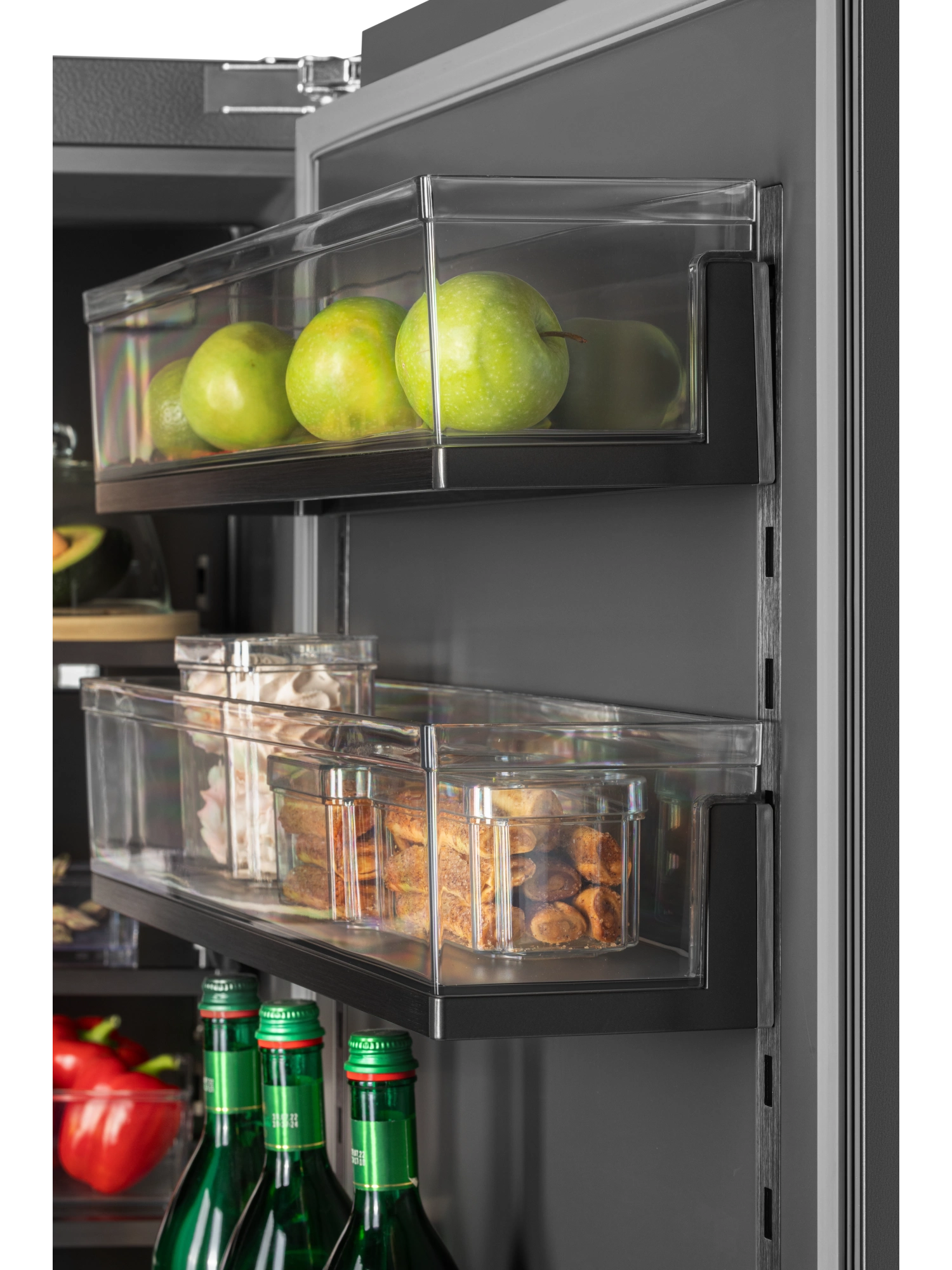  Встраиваемый холодильник HIBERG S-RFC 600 B inverter