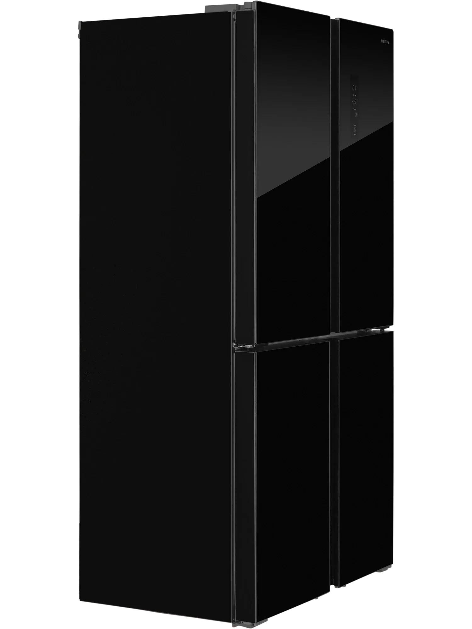  Холодильник HIBERG RFQ-500DX NFGB Inverter